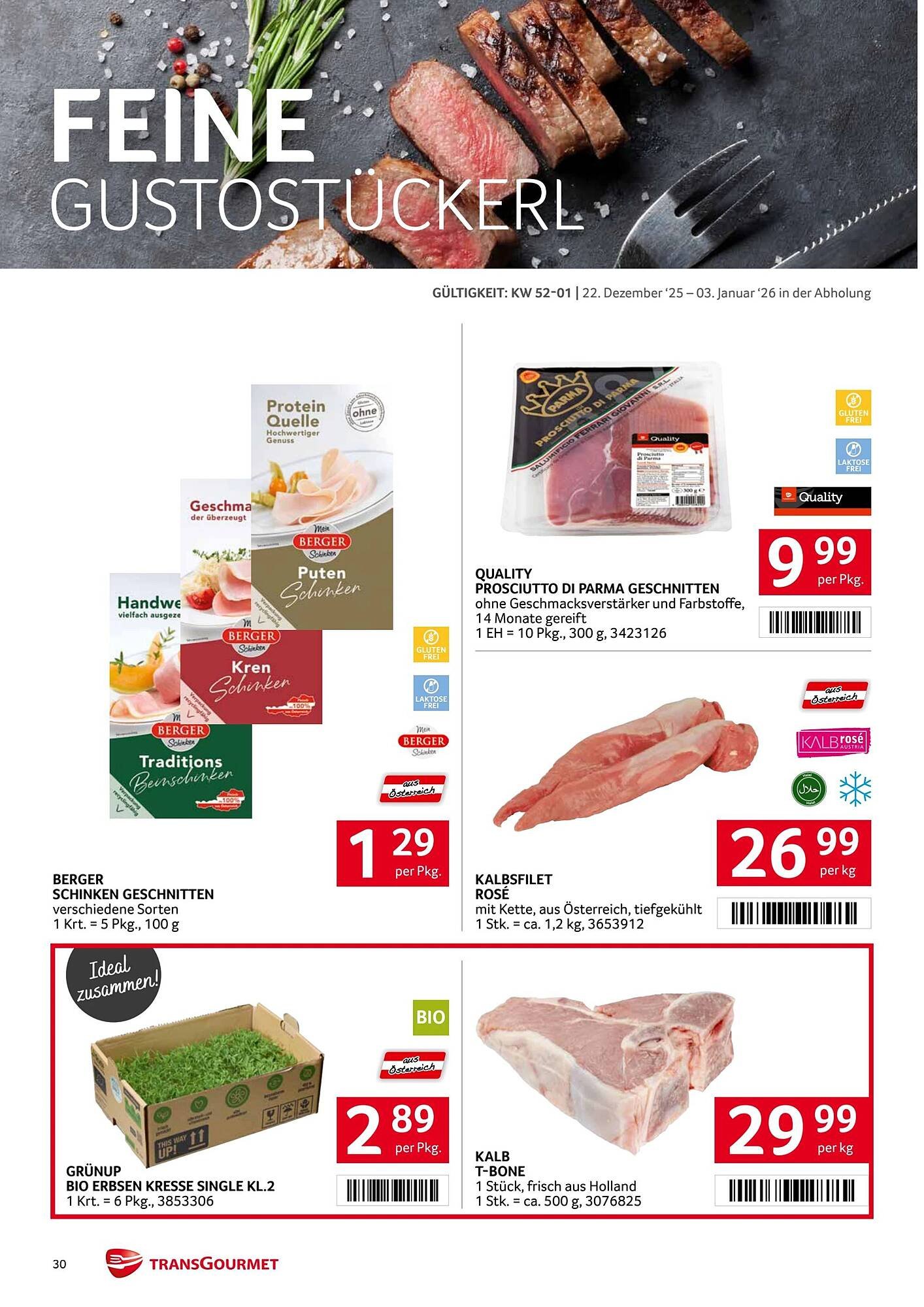 Transgourmet Flugblatt