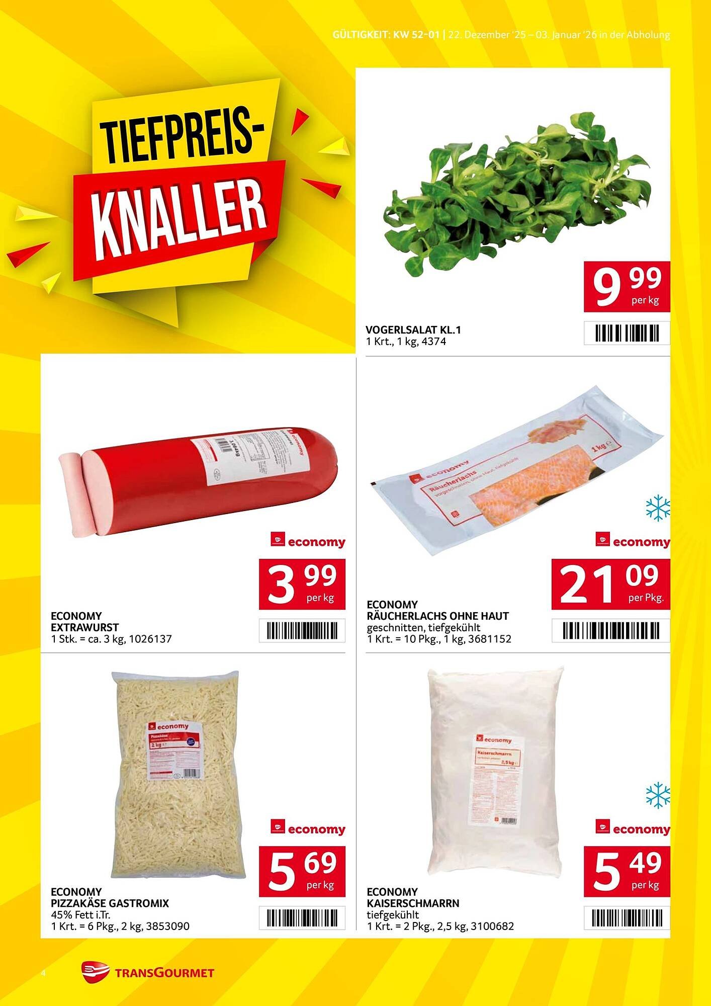 Transgourmet Flugblatt