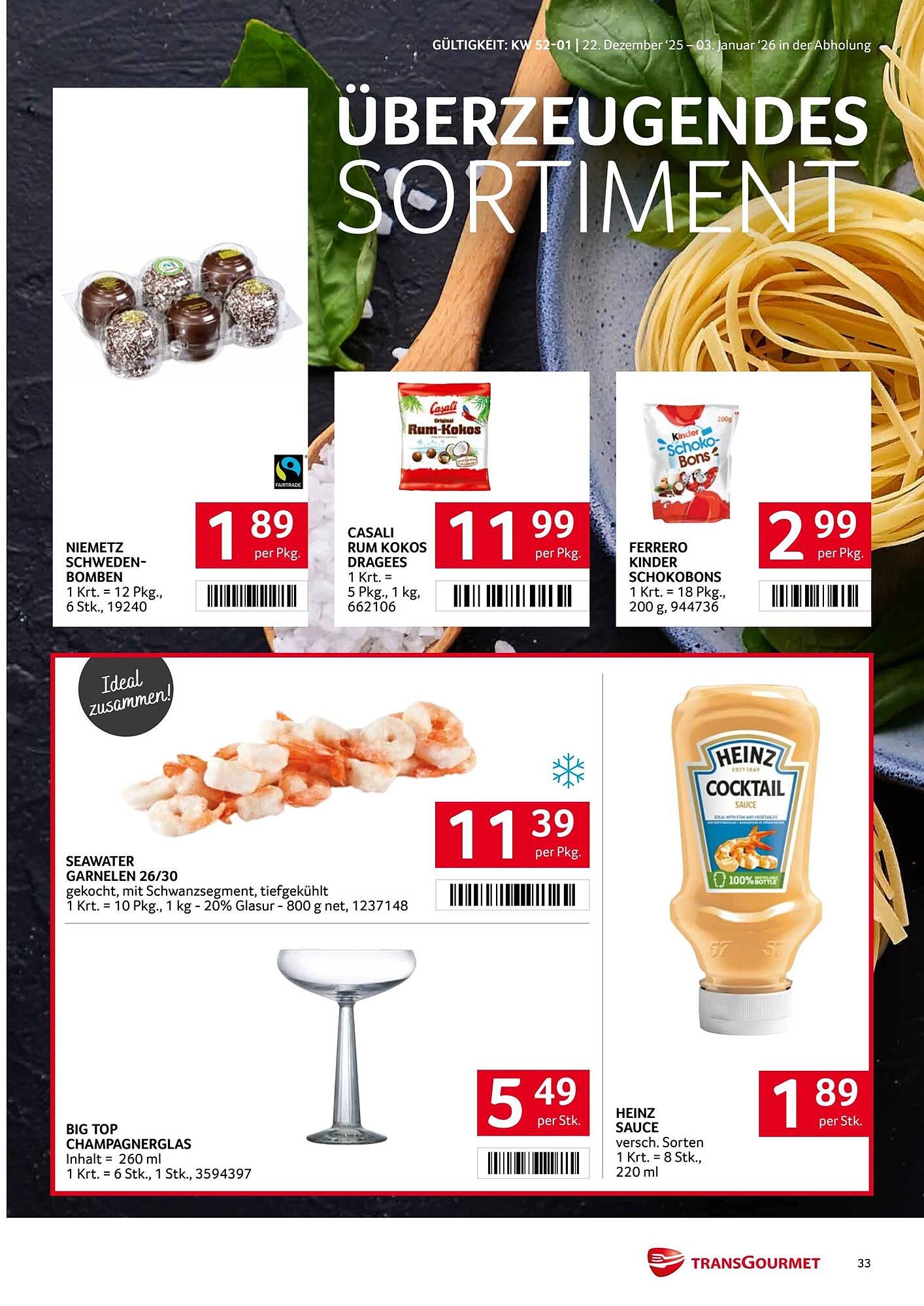 Transgourmet Flugblatt