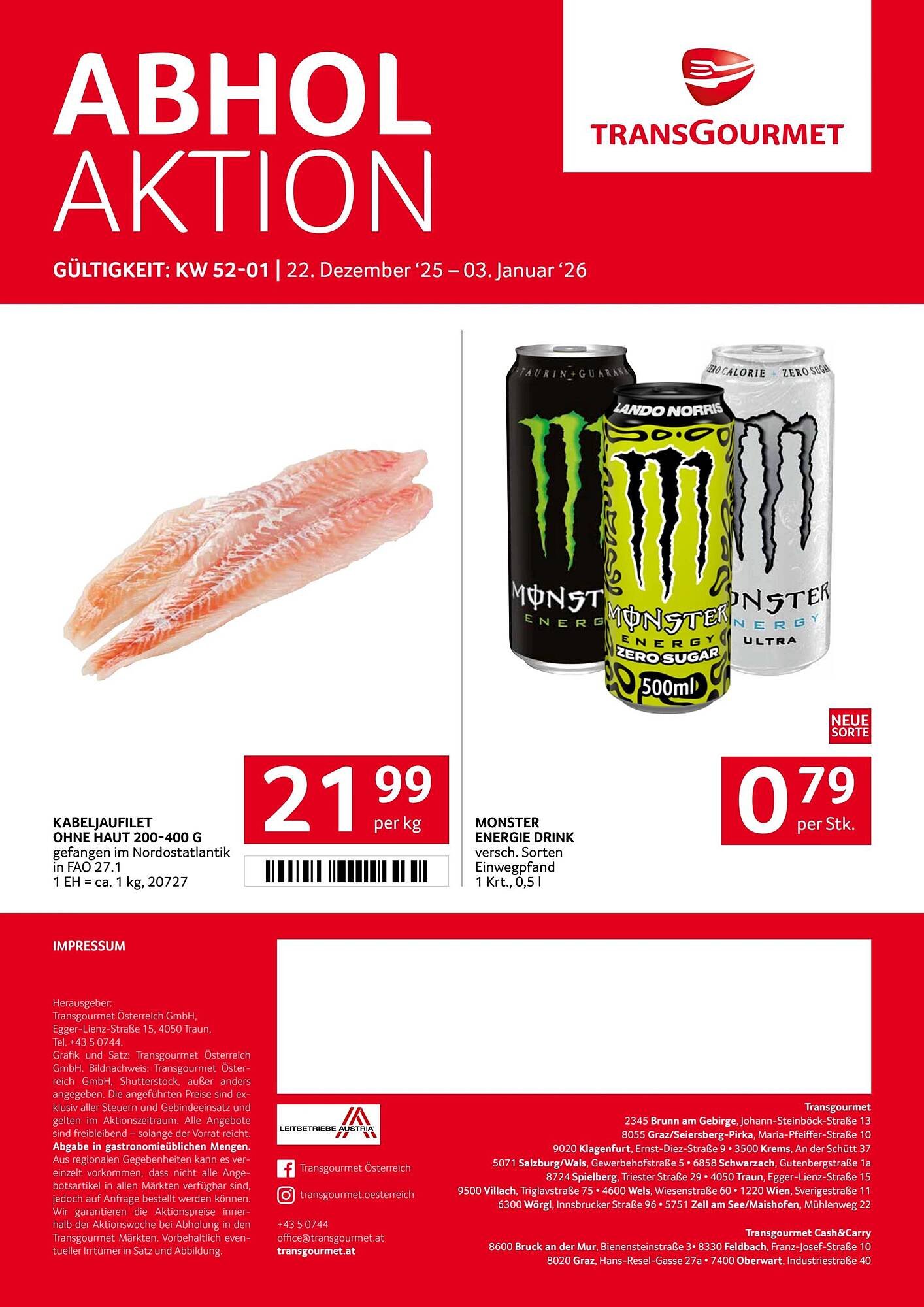 Transgourmet Flugblatt