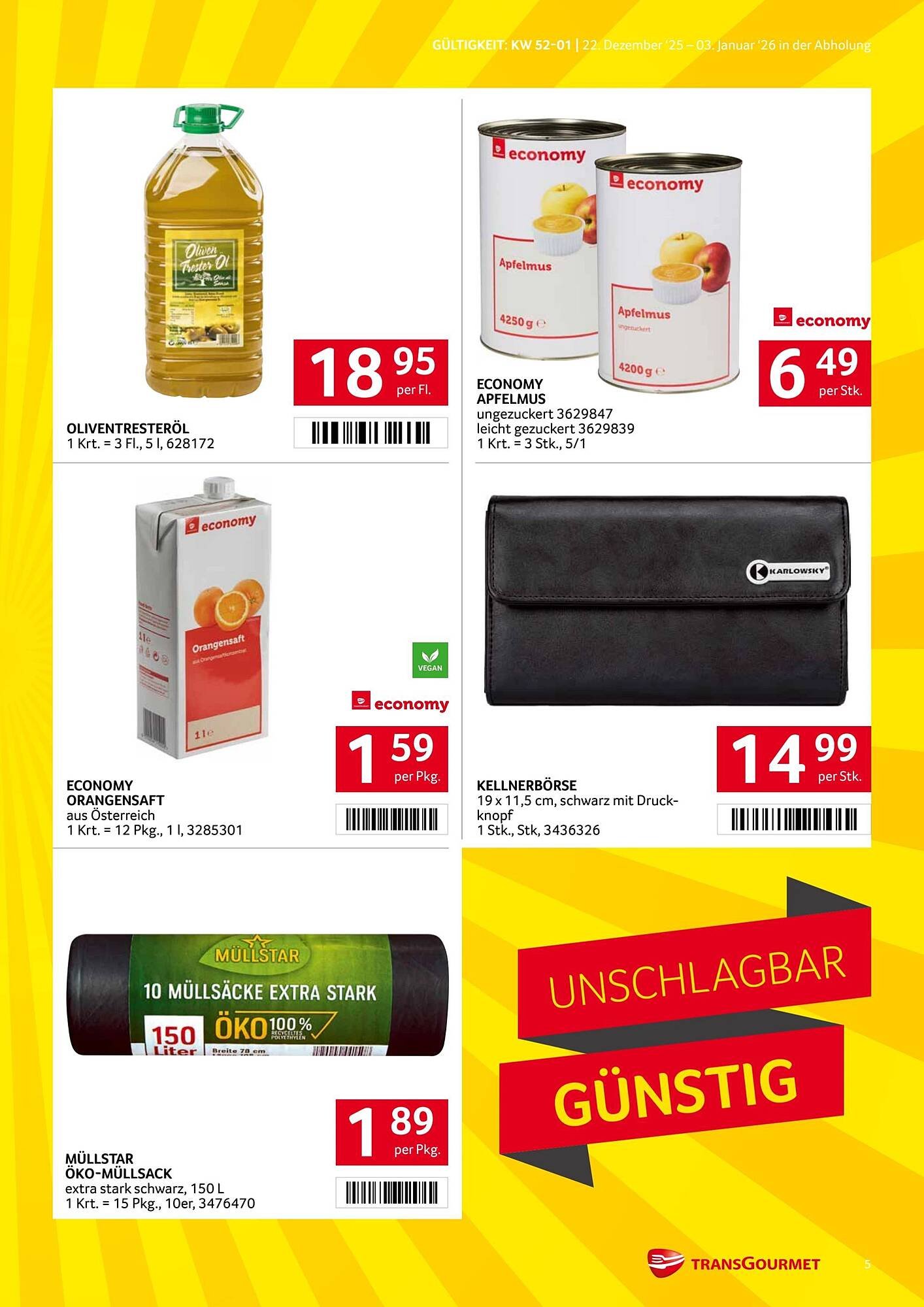 Transgourmet Flugblatt