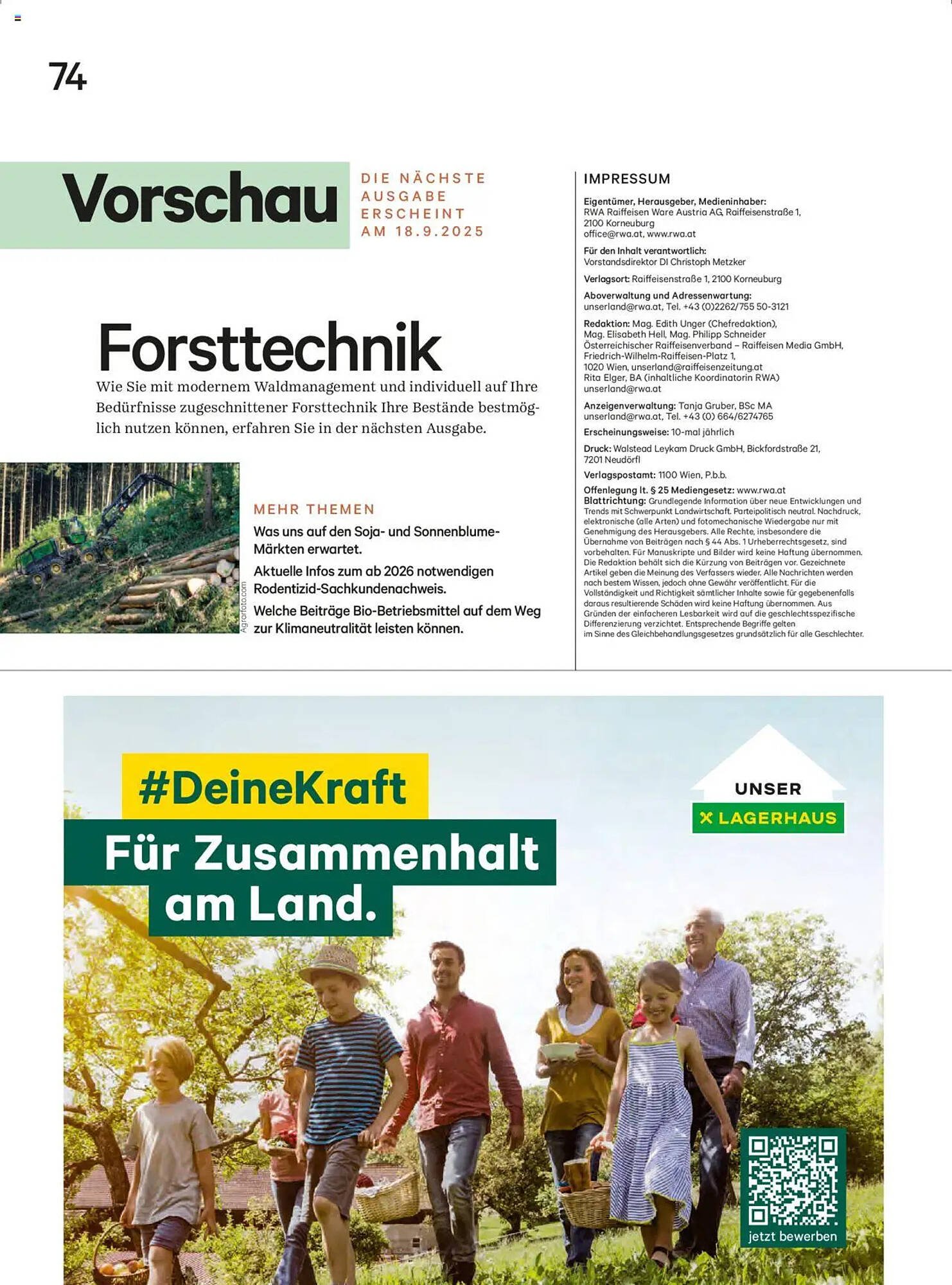 Lagerhaus Flugblatt (2025-08-20 - 2025-09-30)