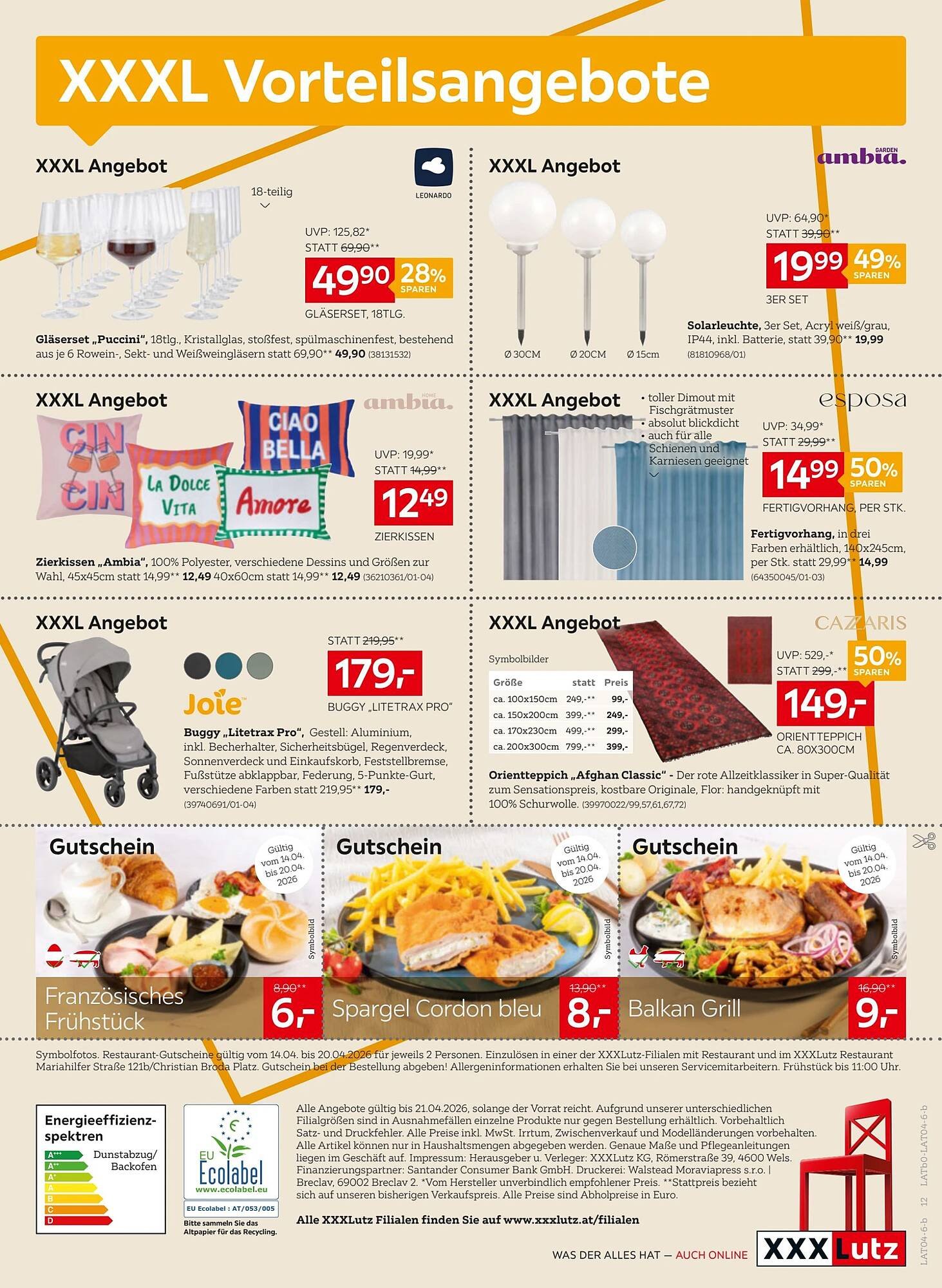 XXXLutz Prospekt (2026-04-14 - 2026-04-22) | 12