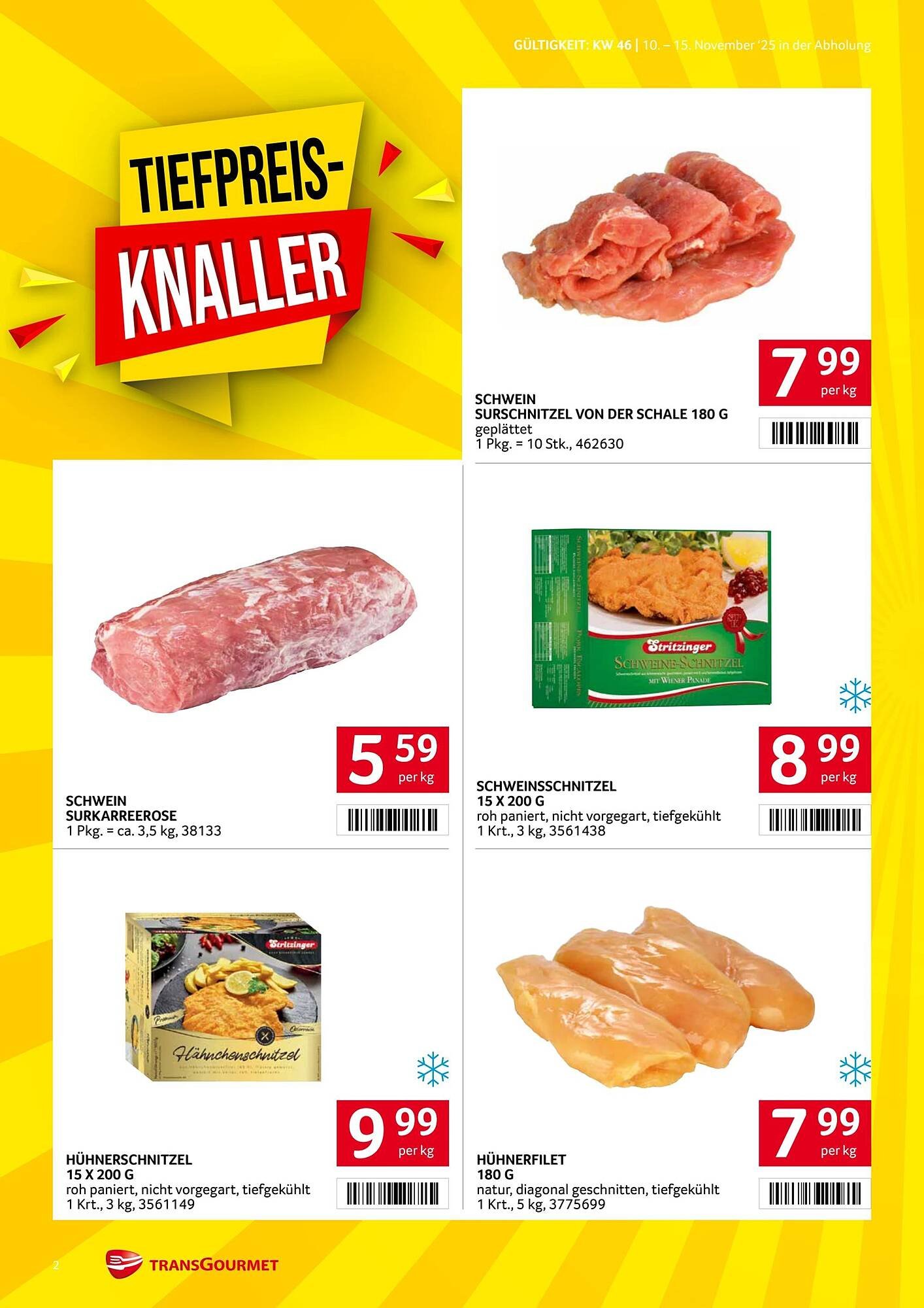 Transgourmet Flugblatt