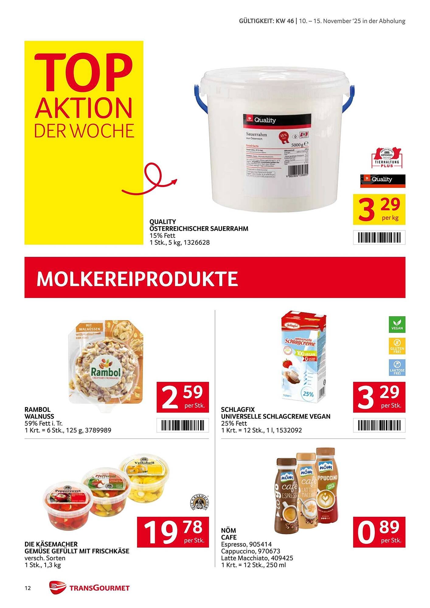 Transgourmet Flugblatt