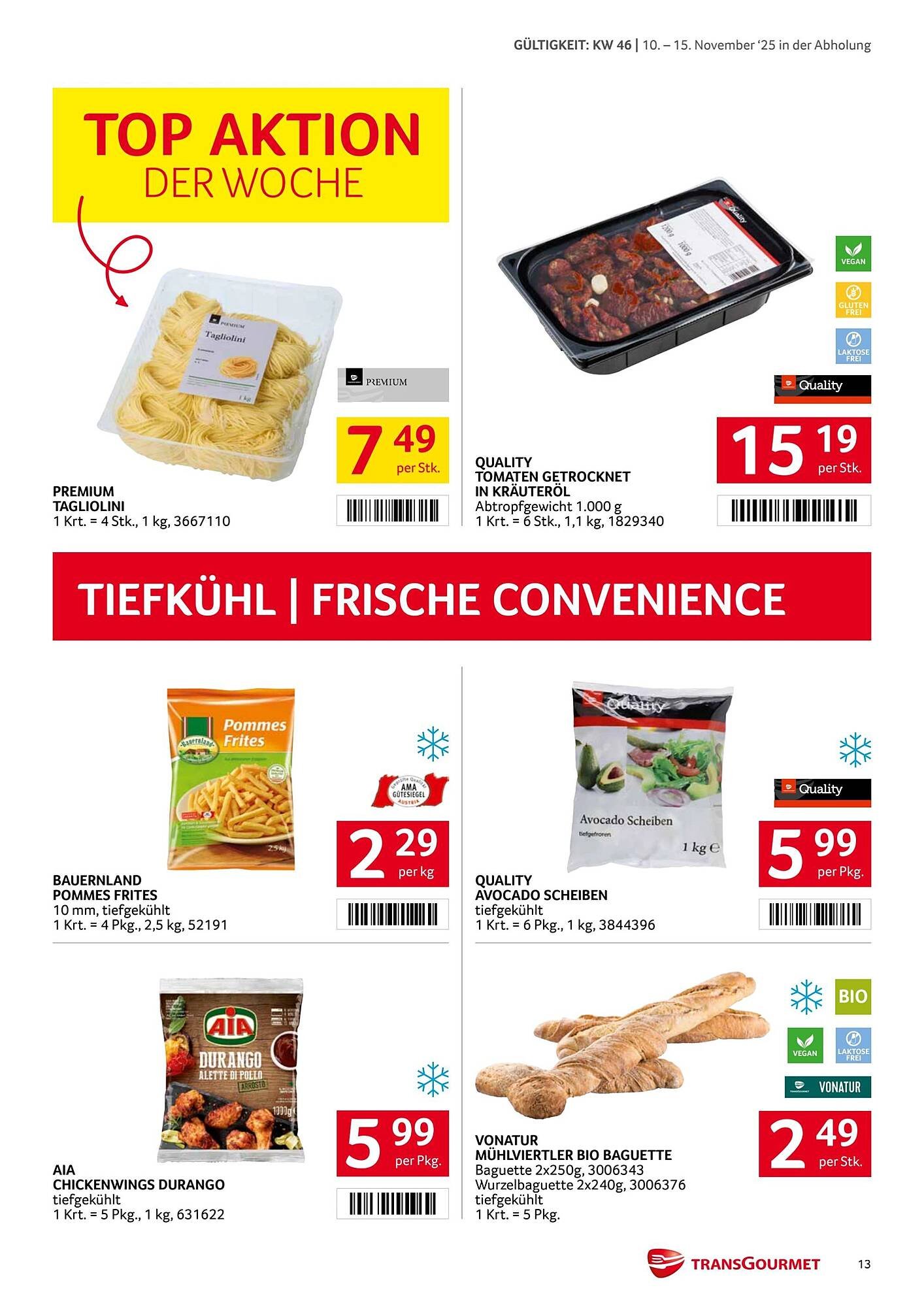 Transgourmet Flugblatt