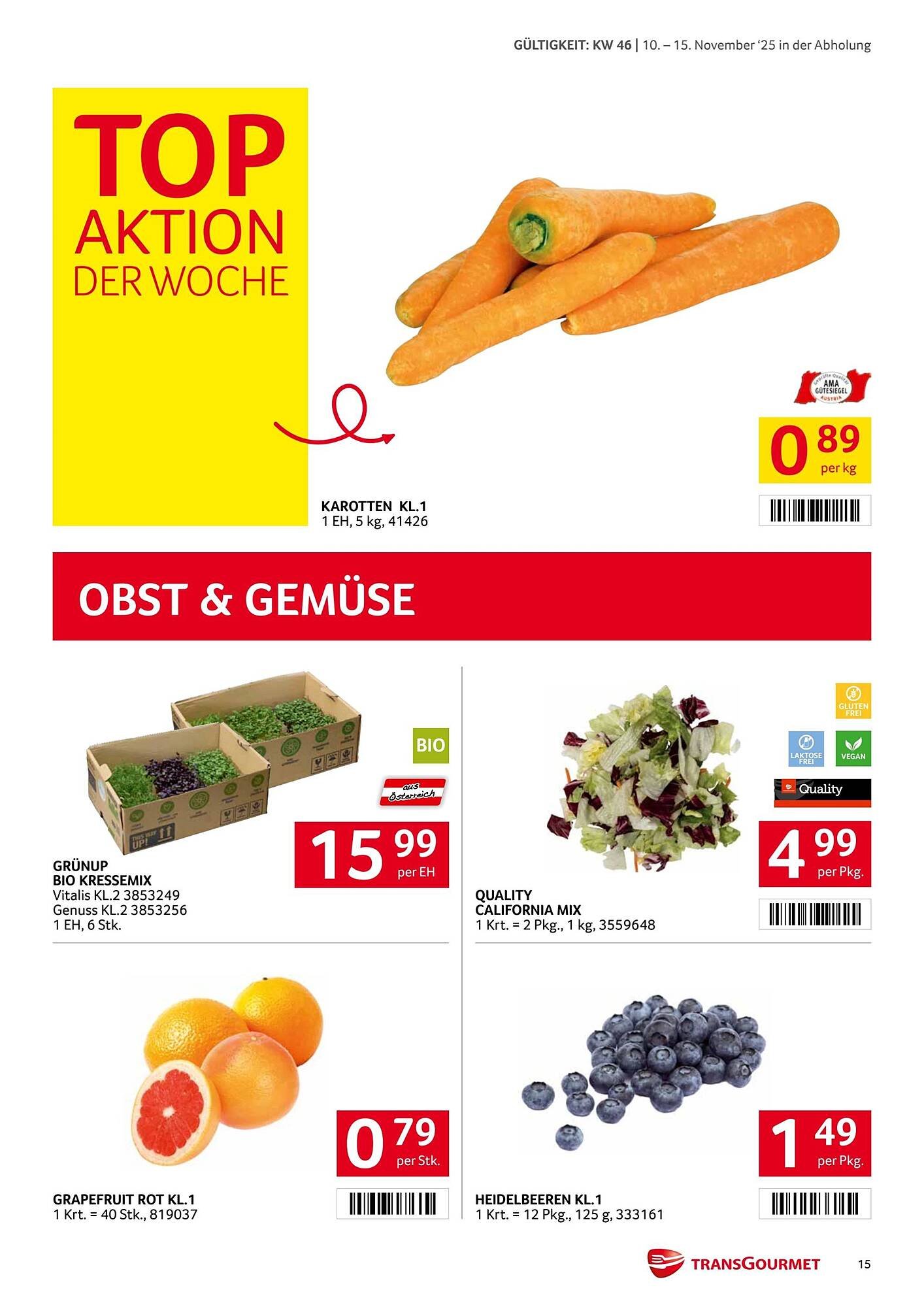 Transgourmet Flugblatt