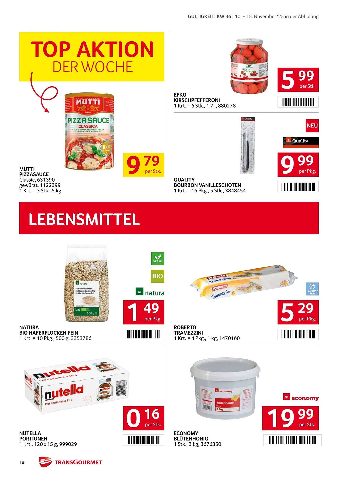 Transgourmet Flugblatt