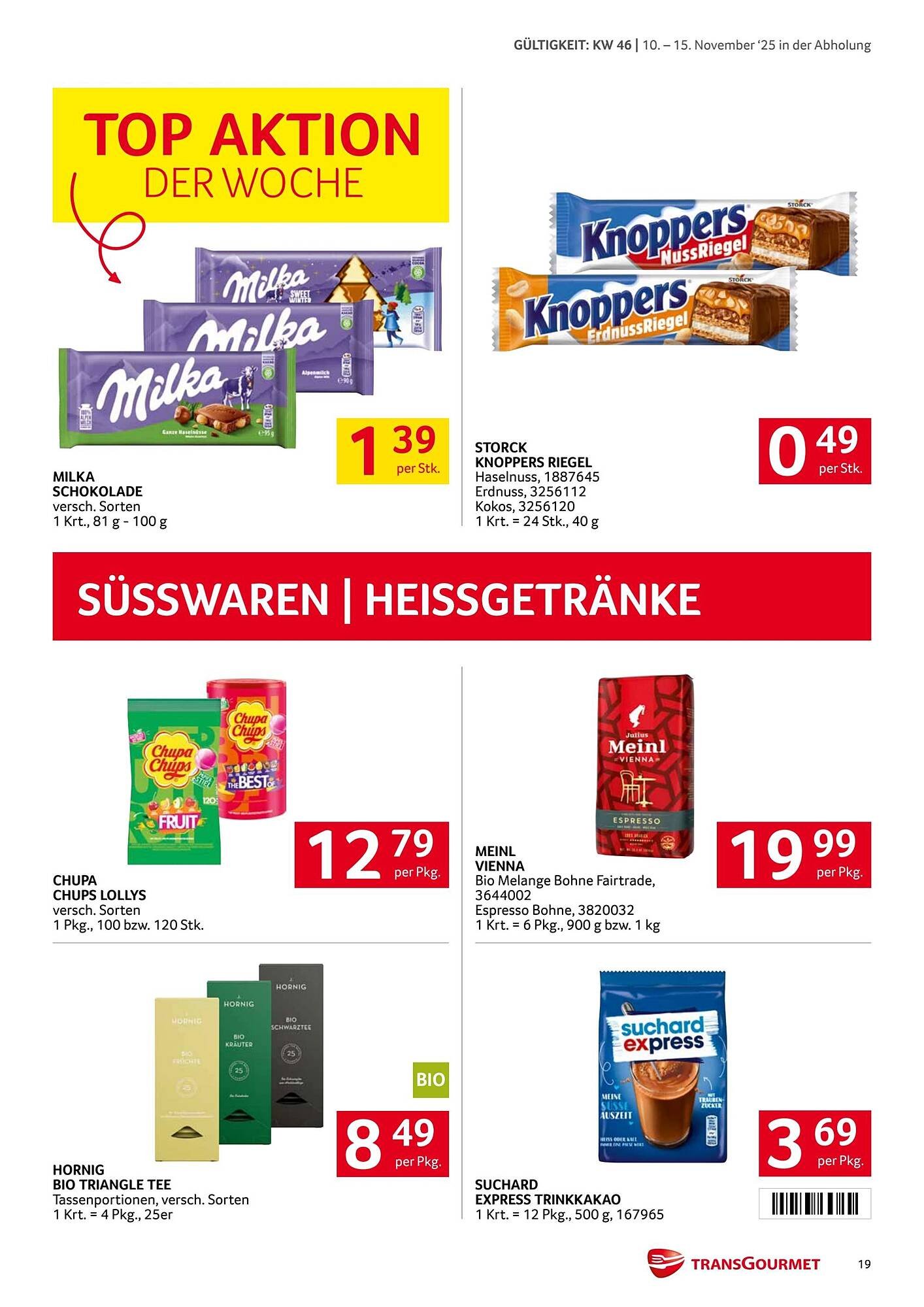 Transgourmet Flugblatt