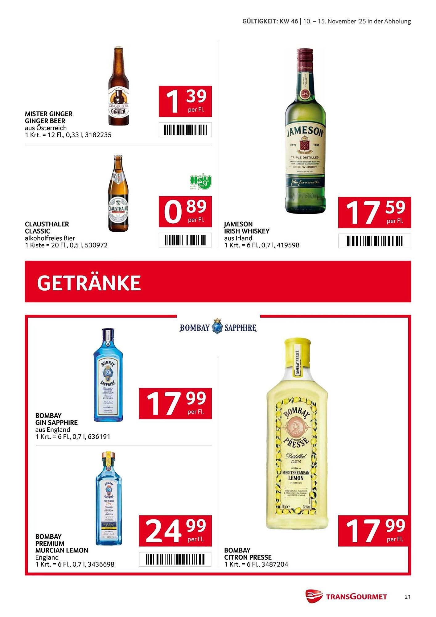 Transgourmet Flugblatt