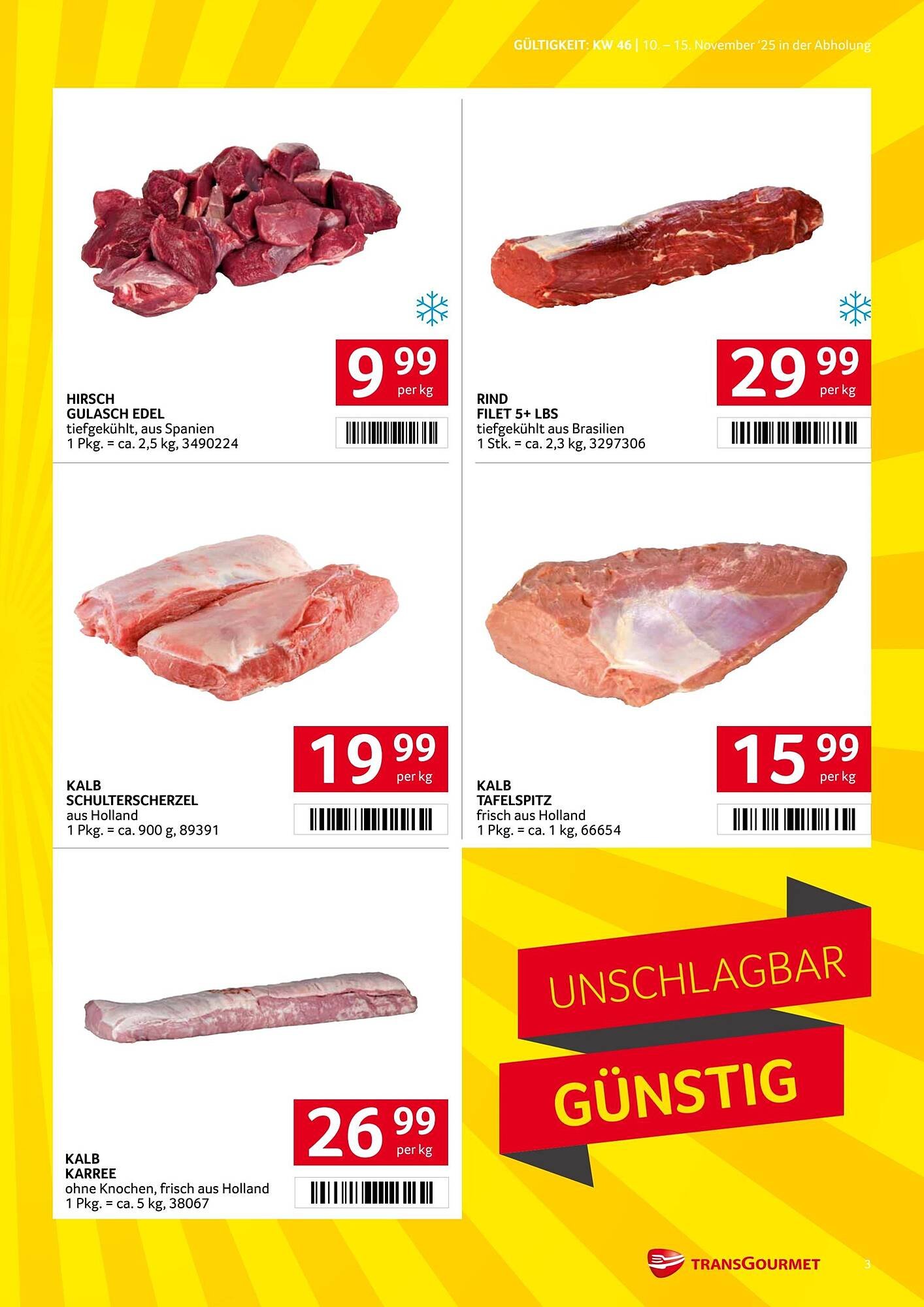 Transgourmet Flugblatt