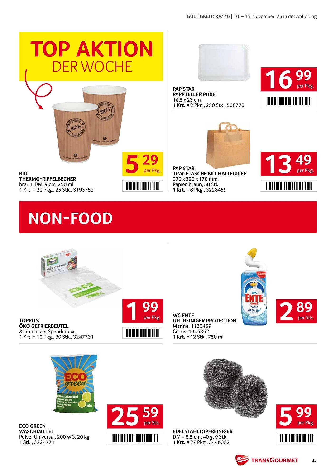 Transgourmet Flugblatt