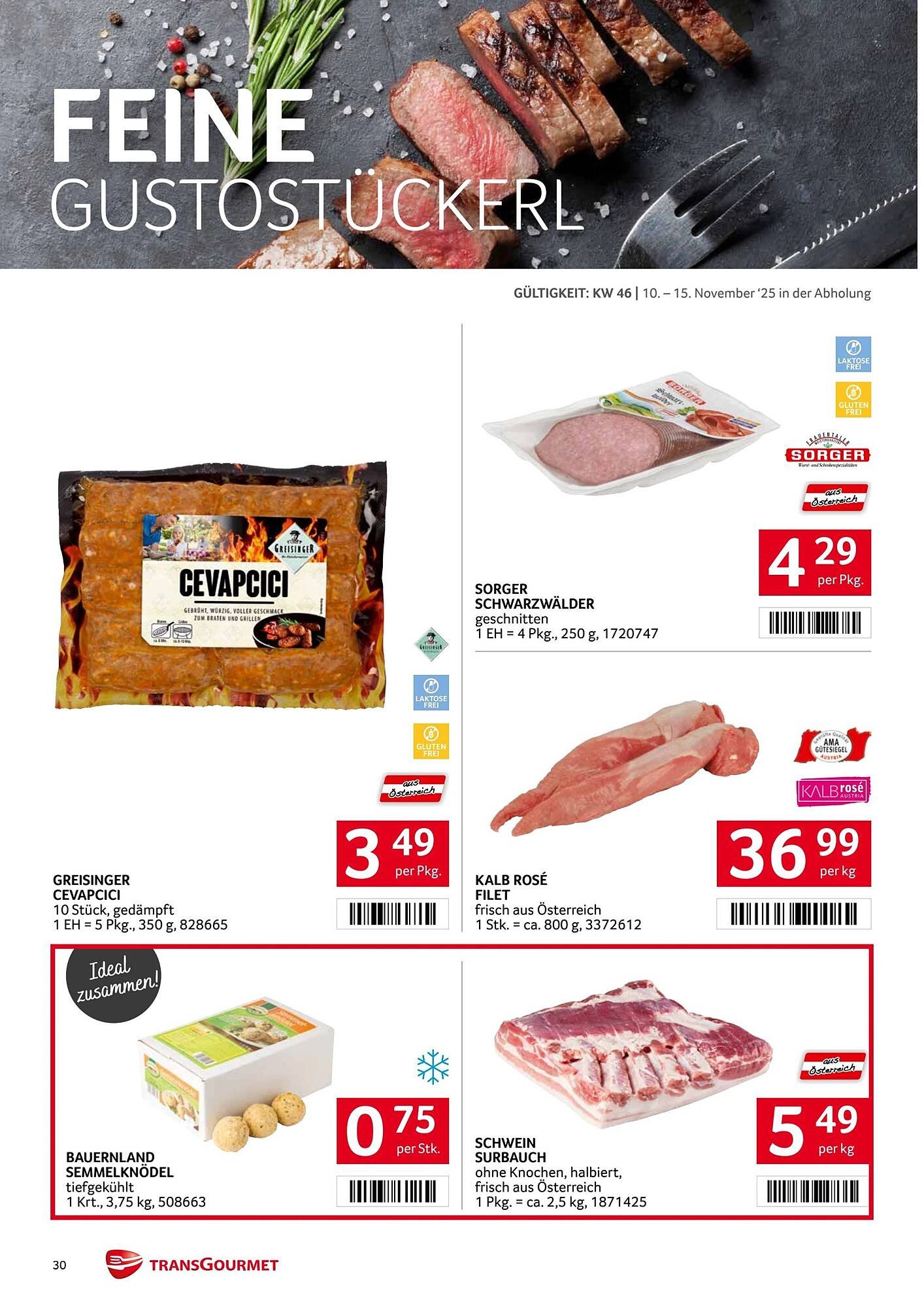 Transgourmet Flugblatt