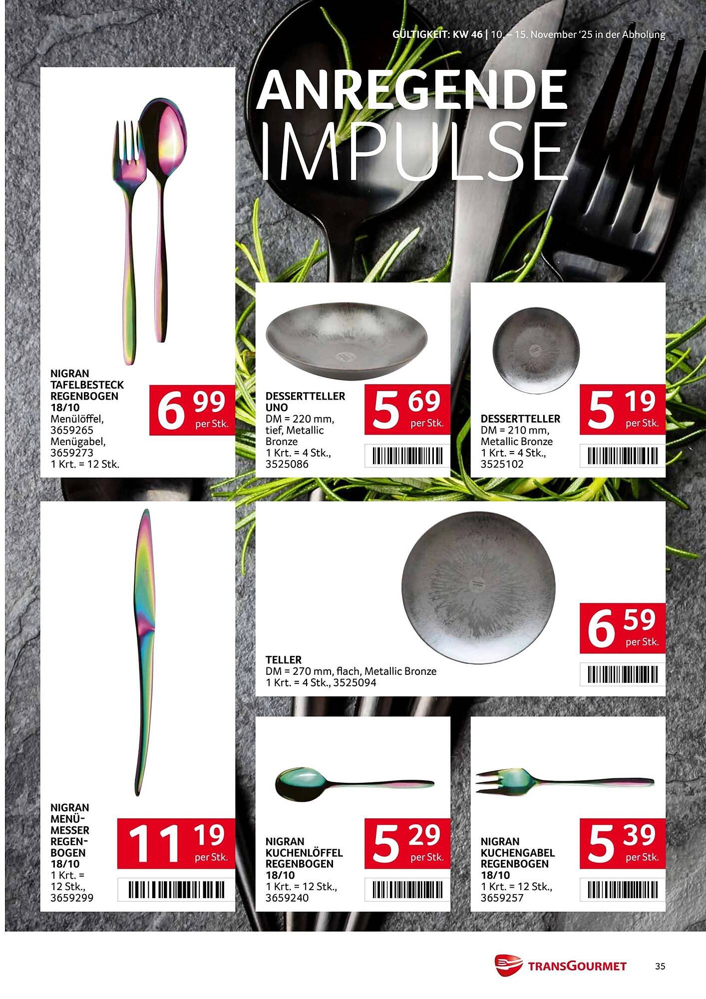 Transgourmet Flugblatt