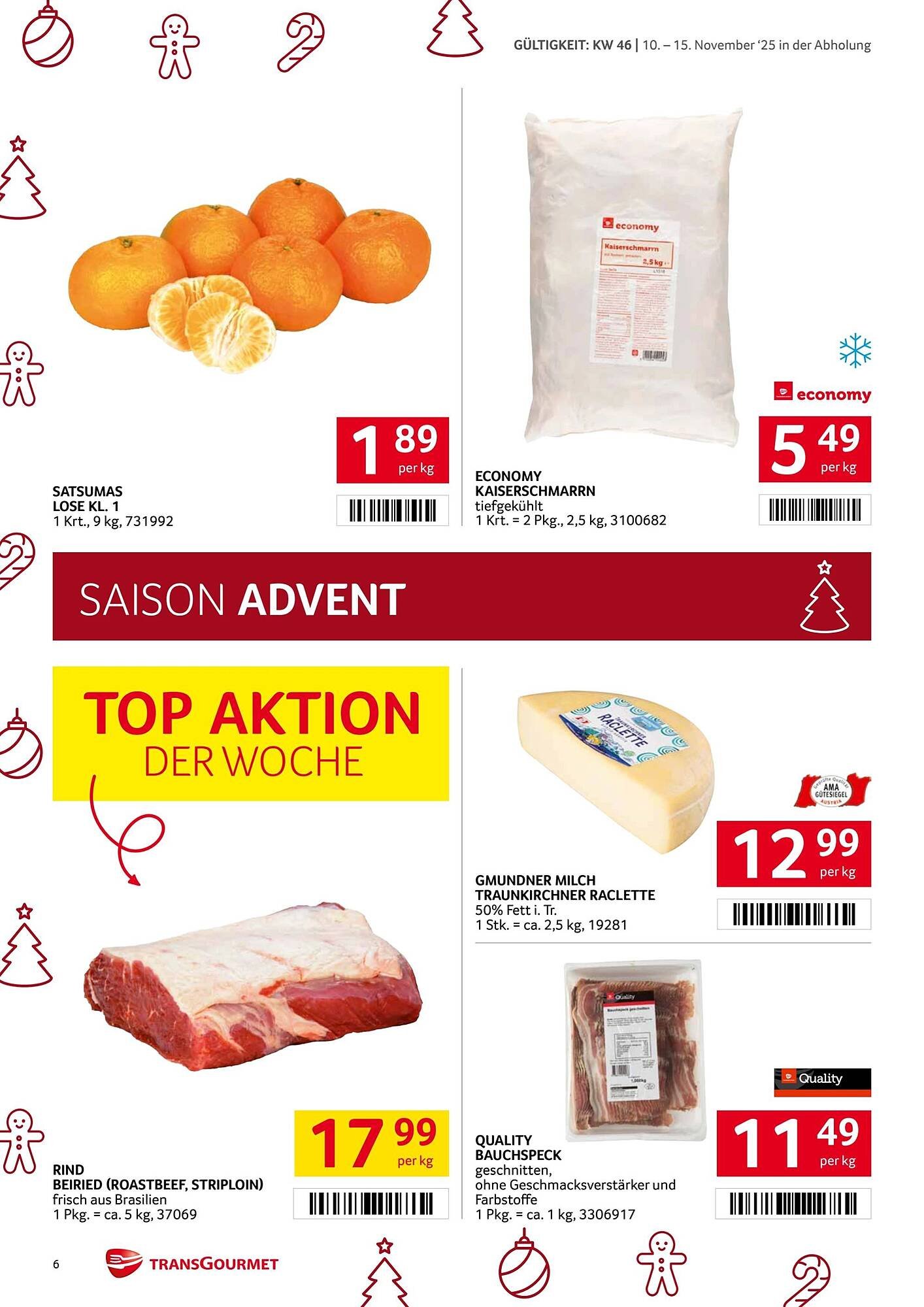 Transgourmet Flugblatt