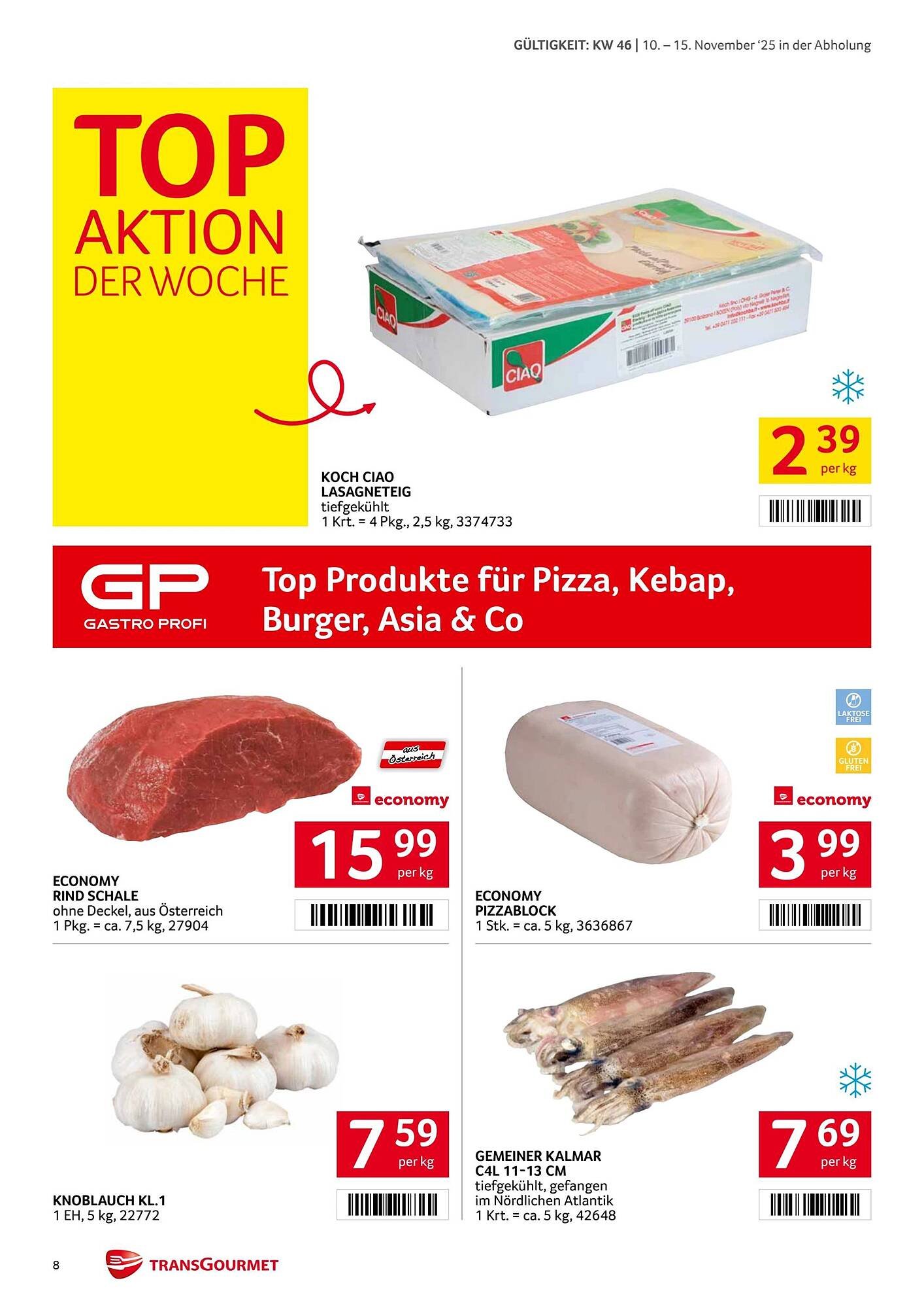 Transgourmet Flugblatt