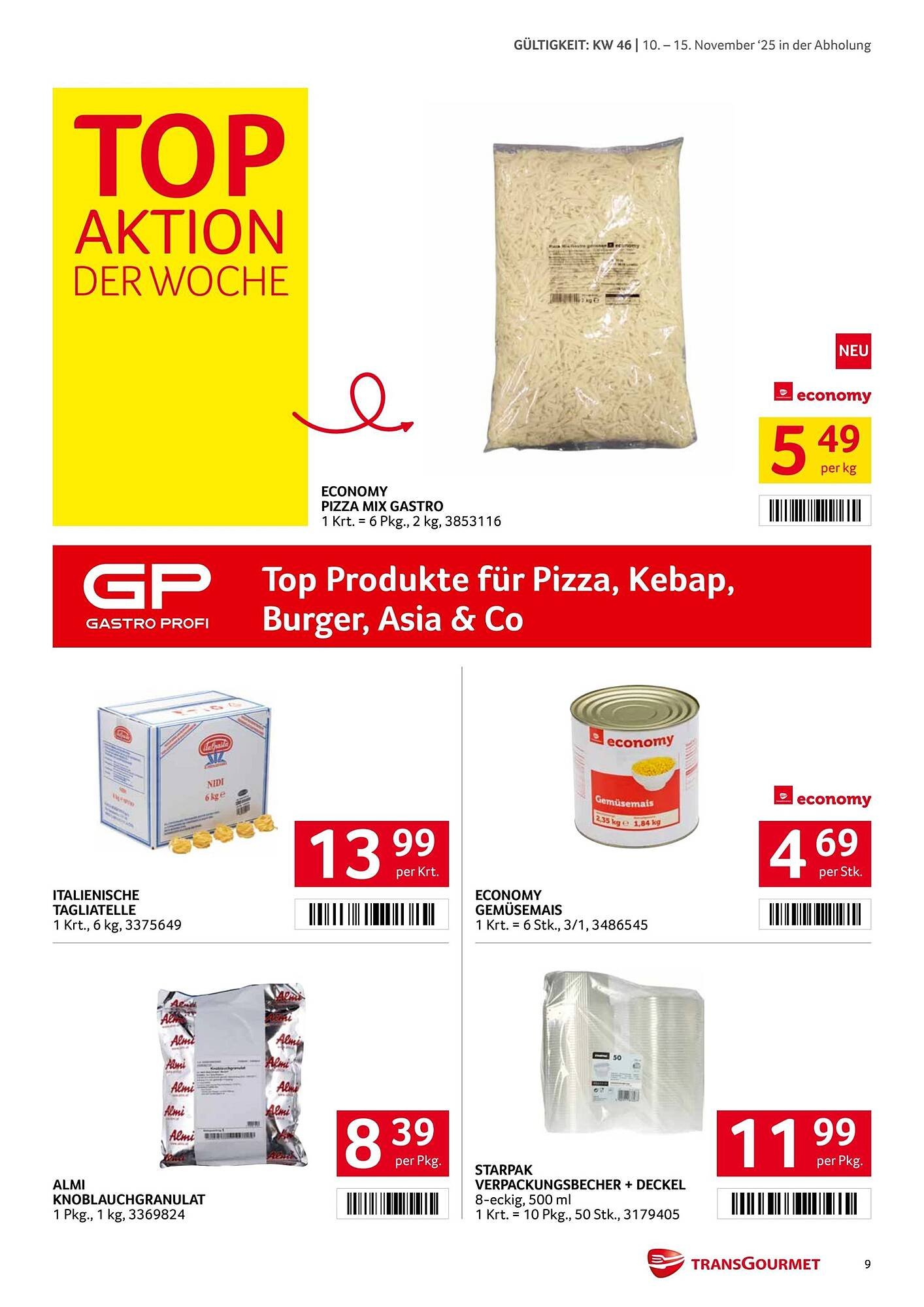 Transgourmet Flugblatt