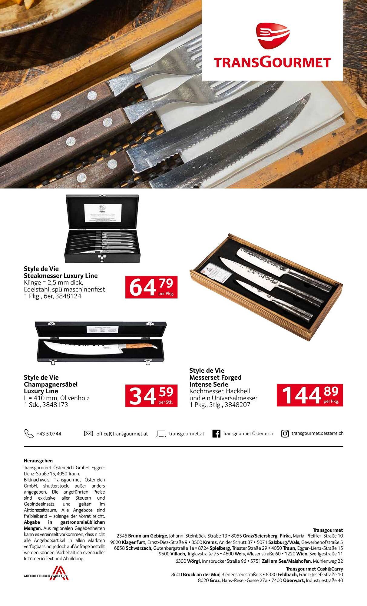 Transgourmet Flugblatt