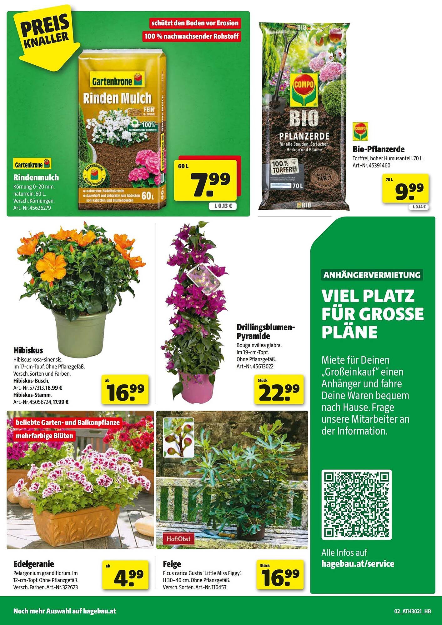 Hagebau Flugblatt