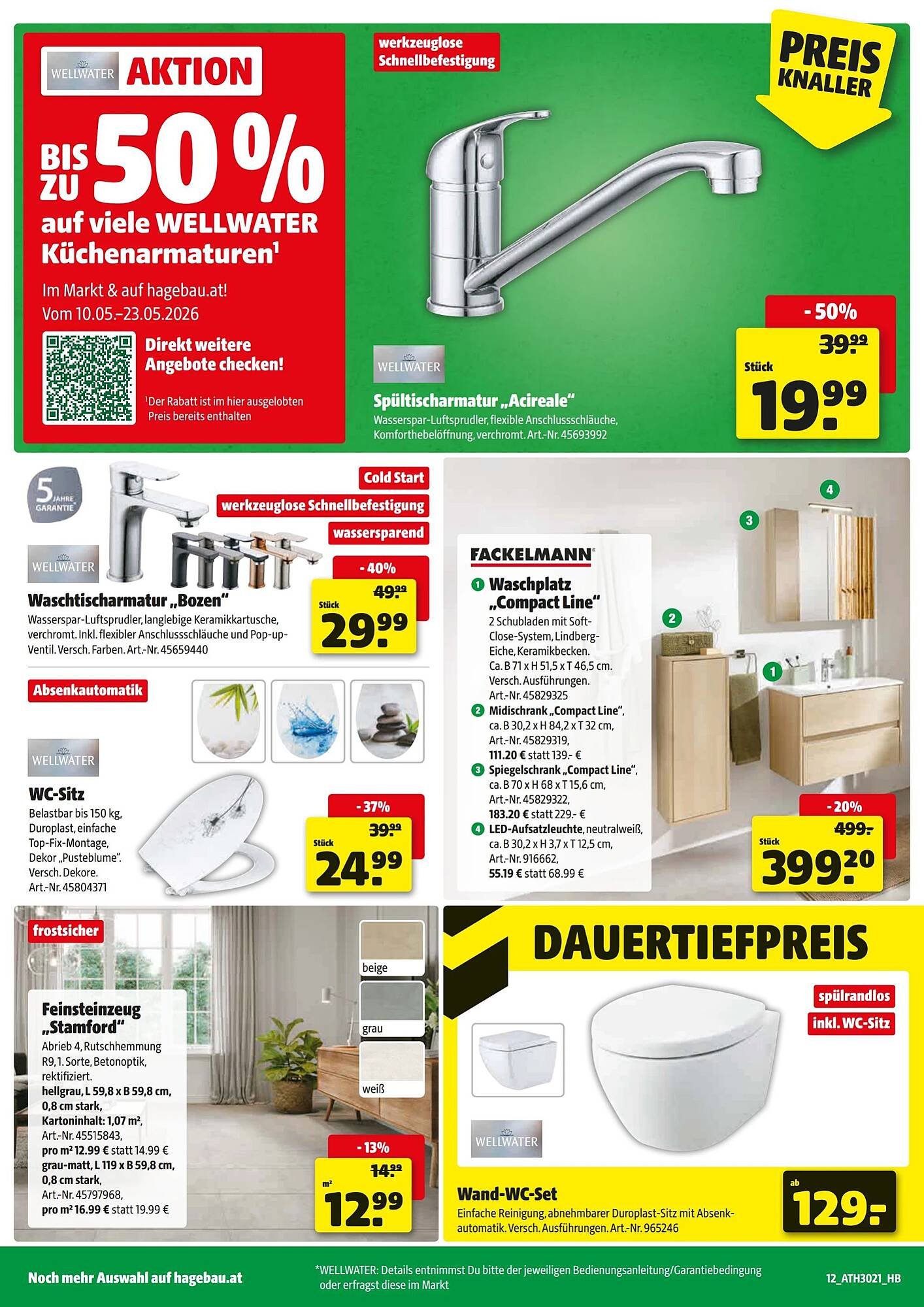 Hagebau Flugblatt