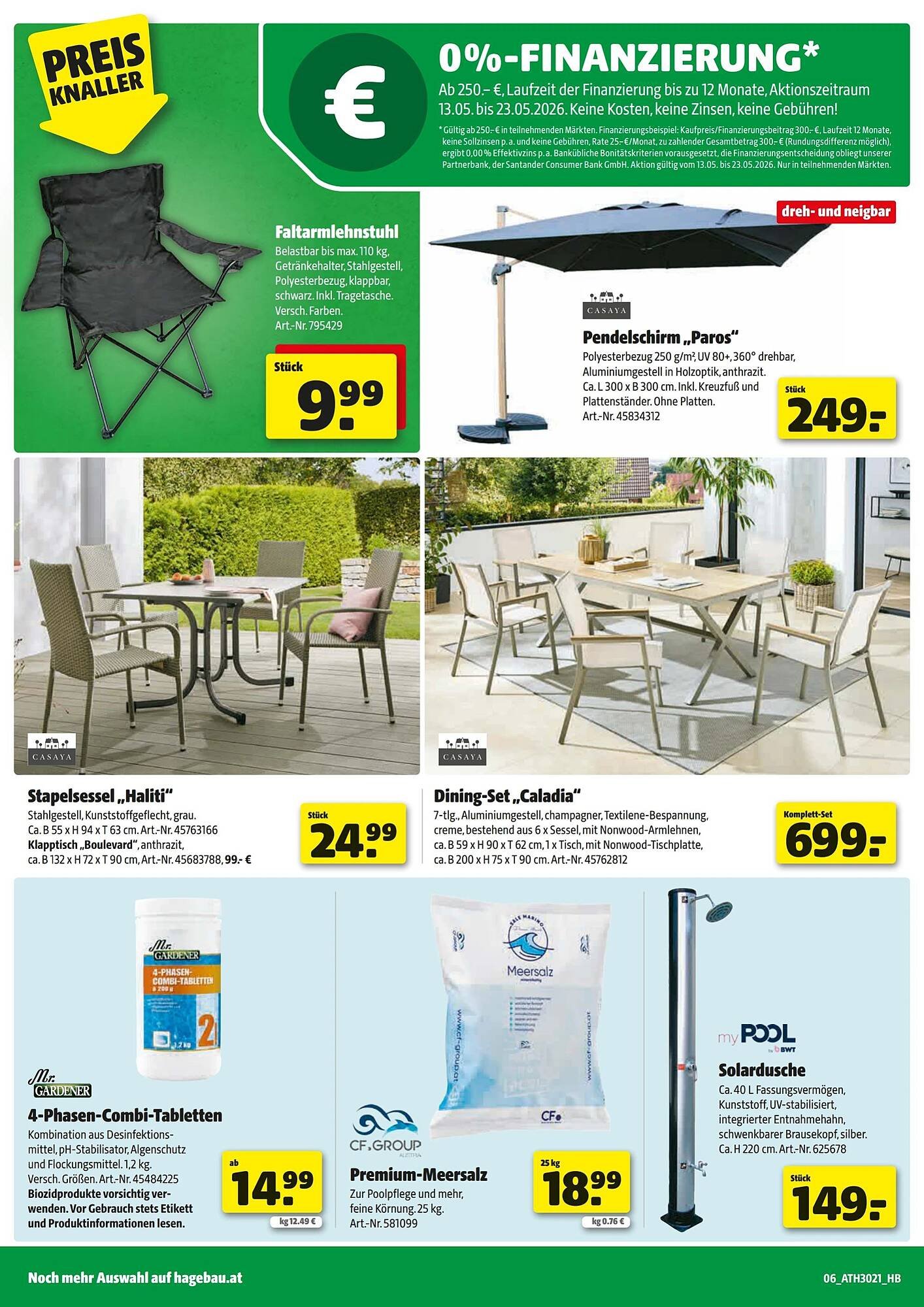 Hagebau Flugblatt