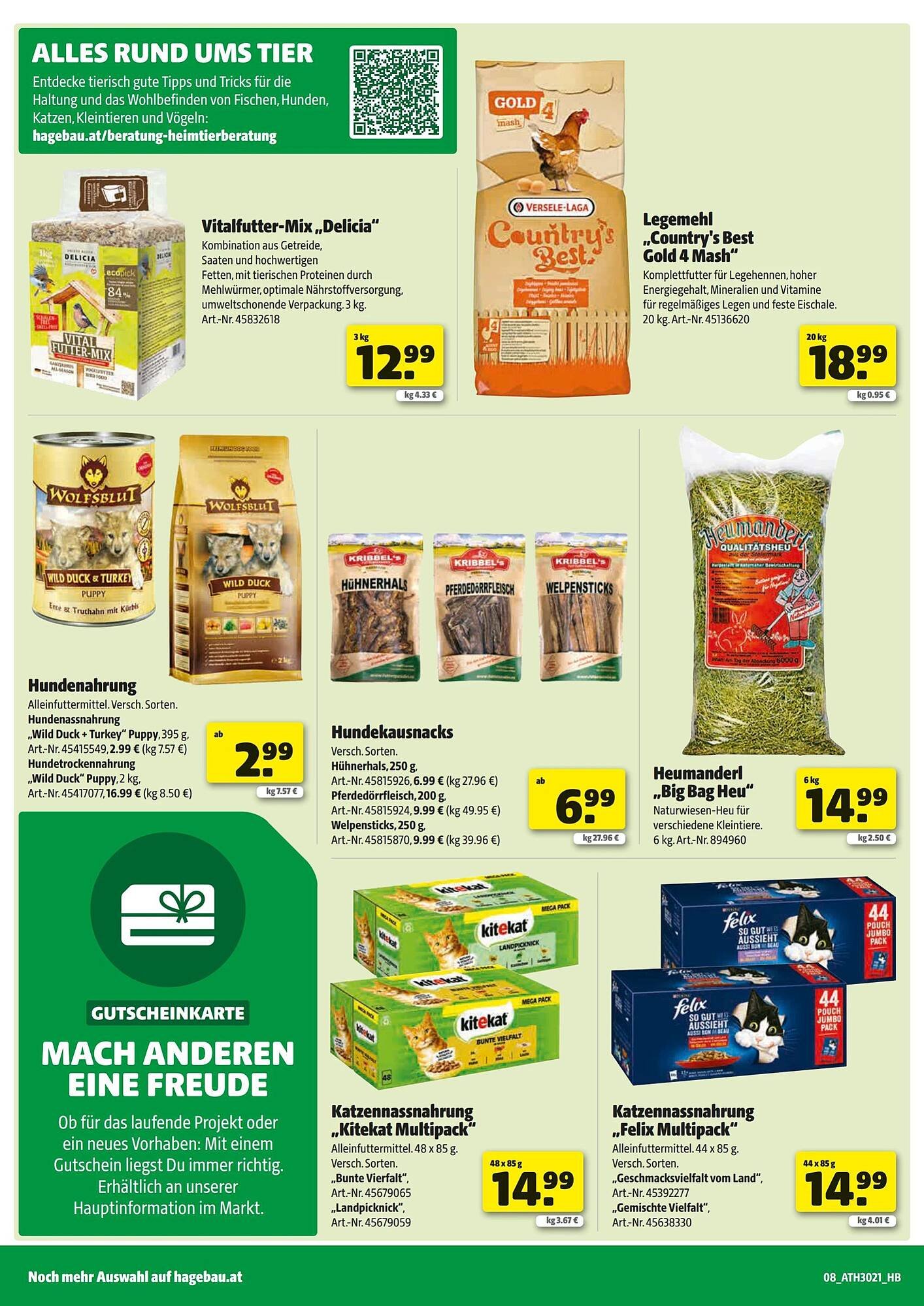 Hagebau Flugblatt