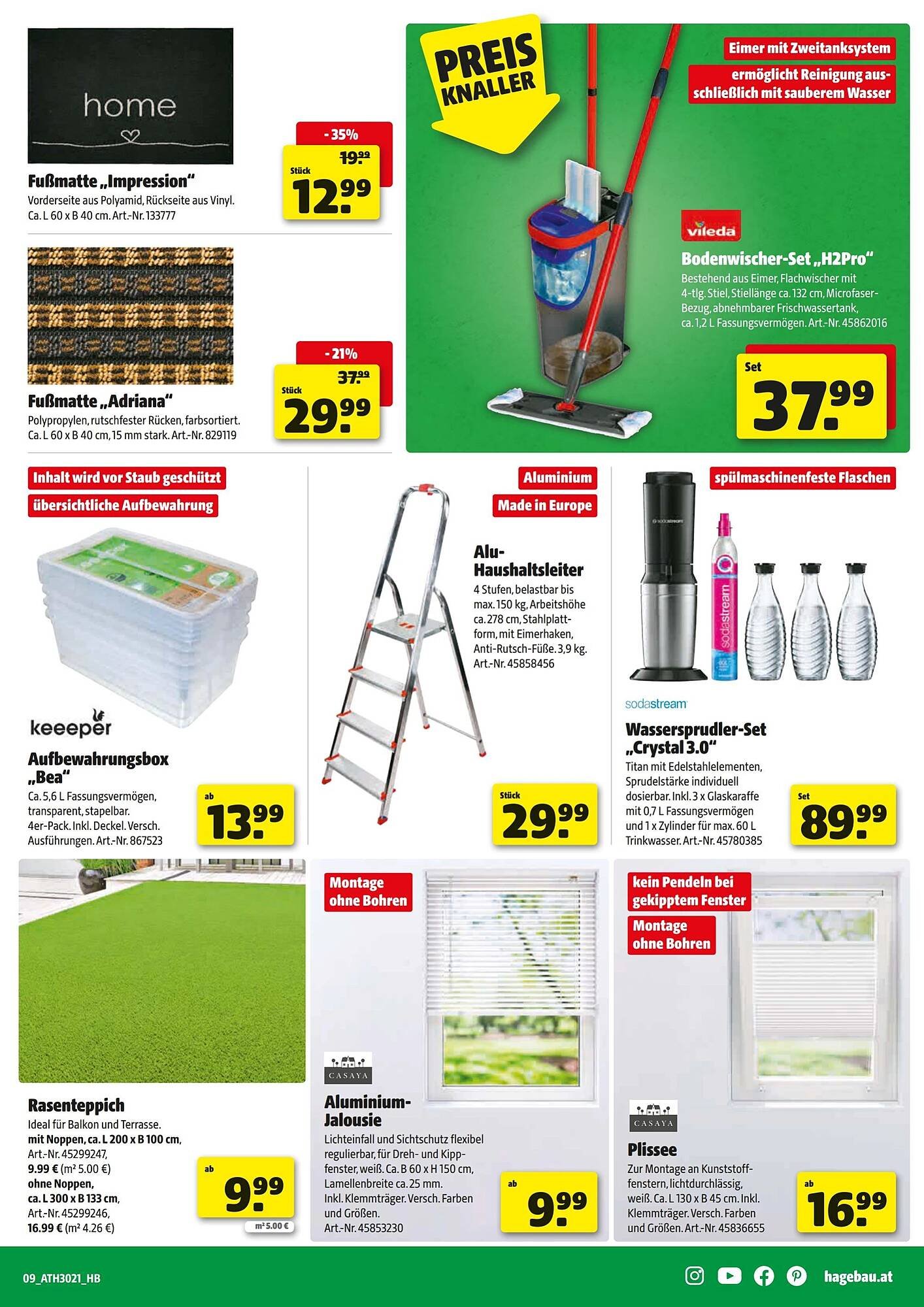 Hagebau Flugblatt