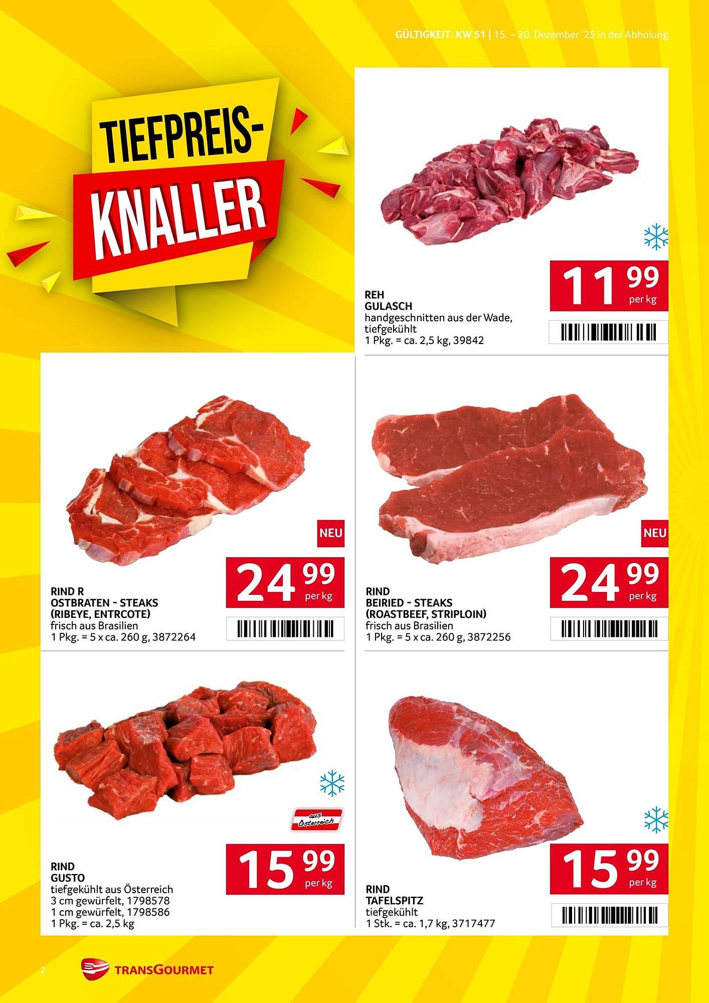 Transgourmet Flugblatt