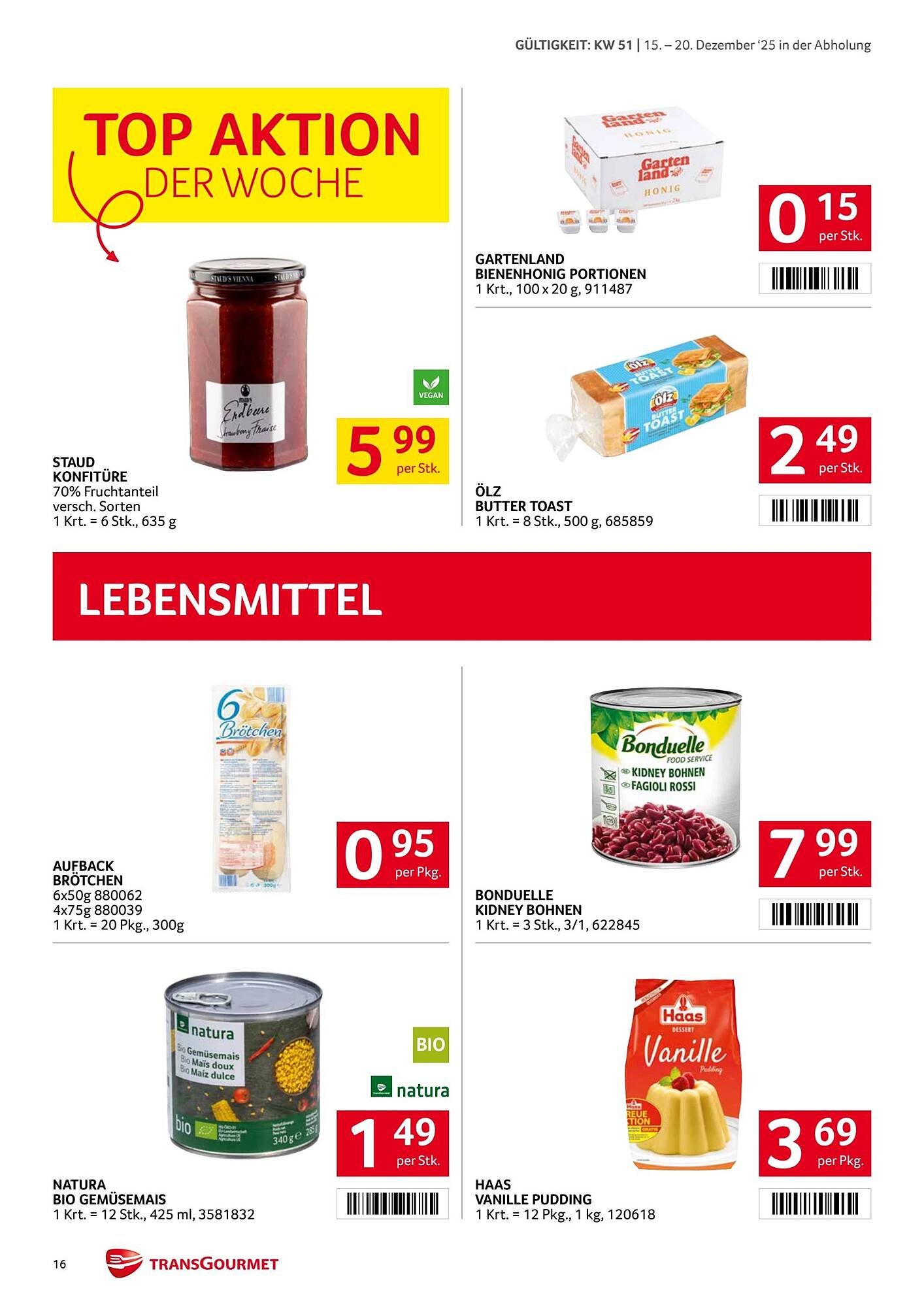 Transgourmet Flugblatt