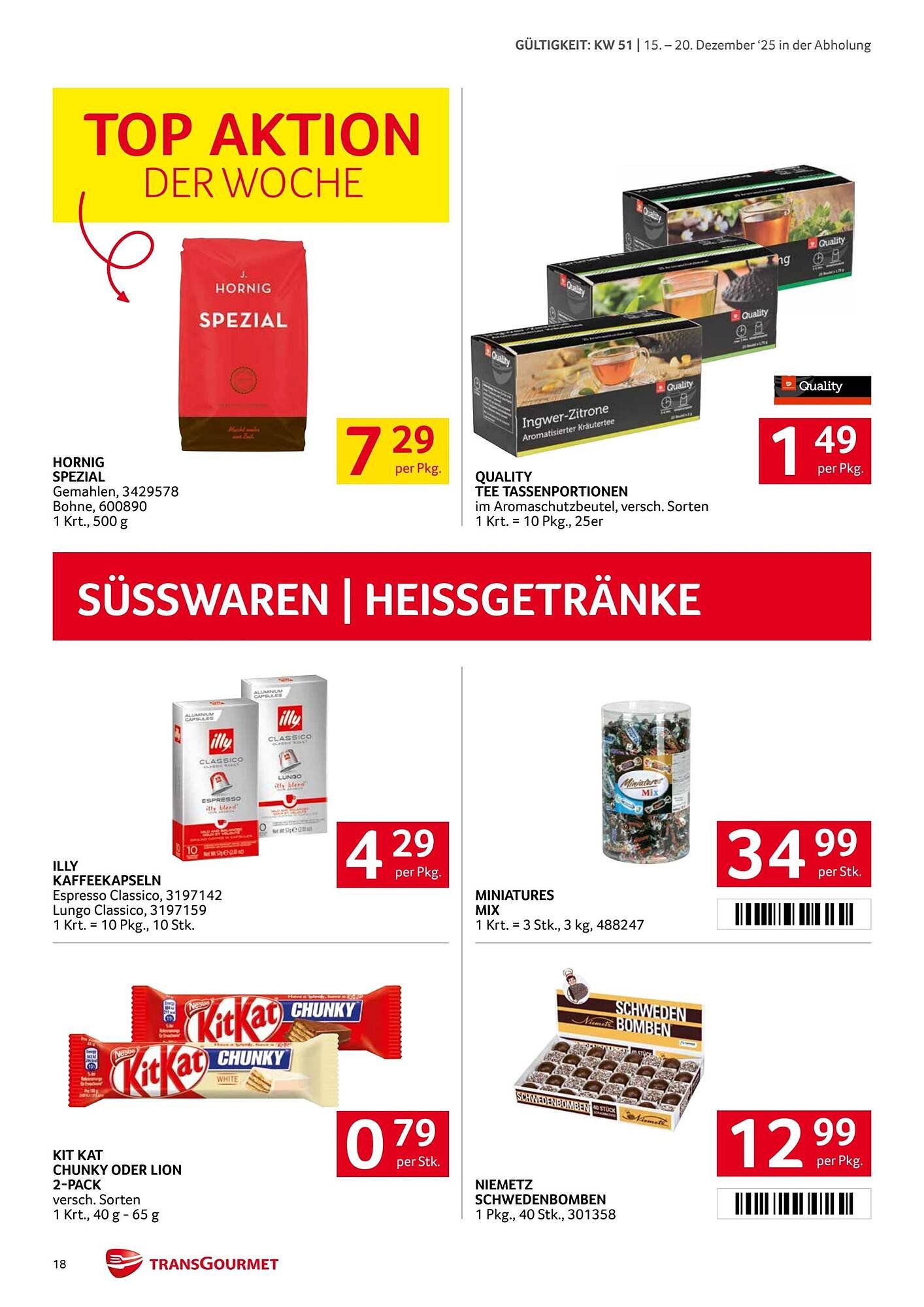 Transgourmet Flugblatt
