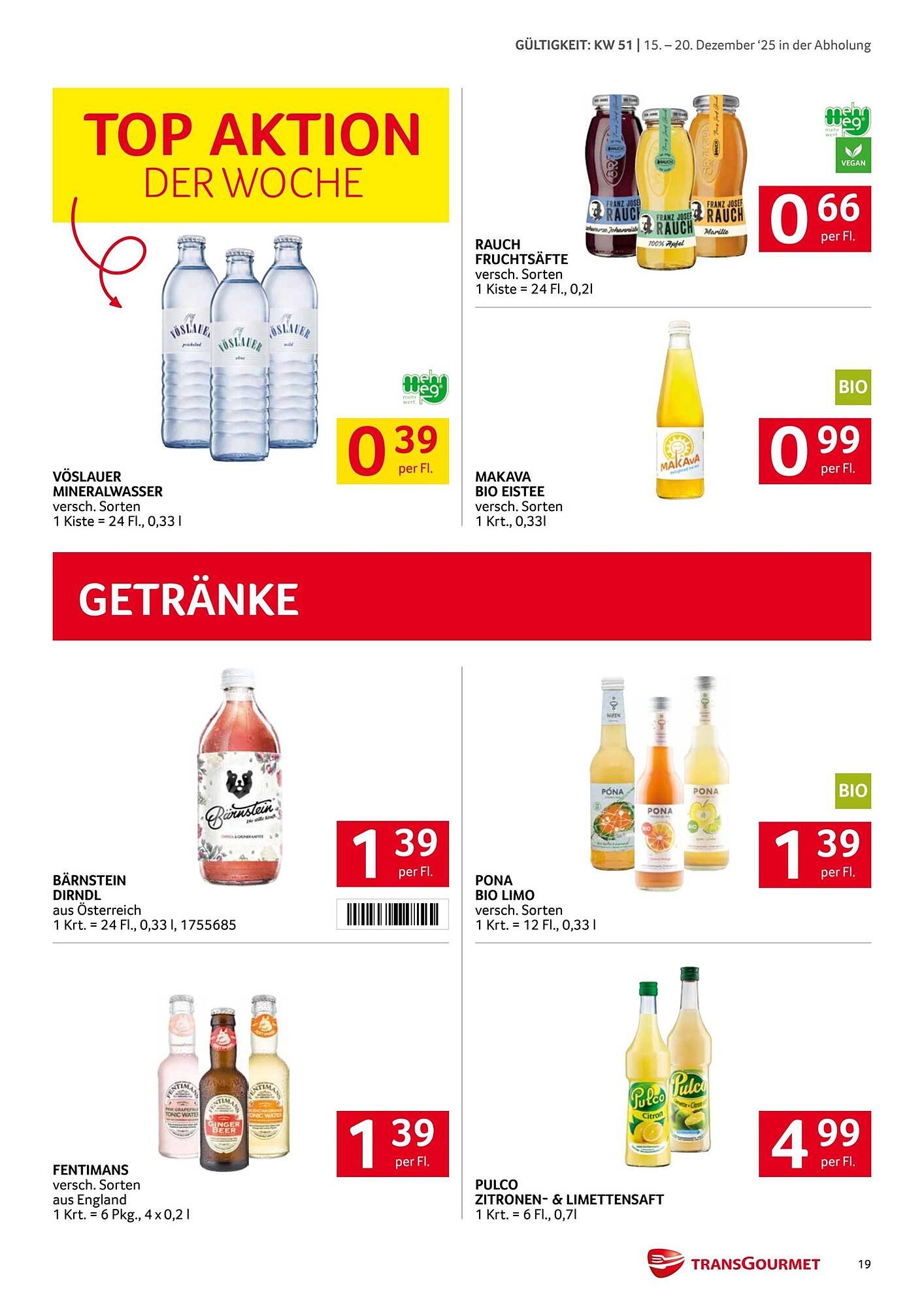 Transgourmet Flugblatt