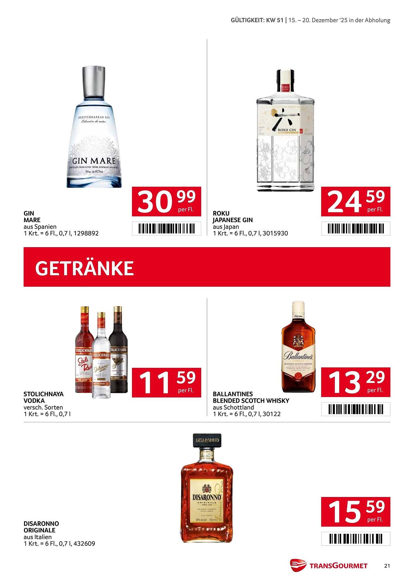 Transgourmet Flugblatt