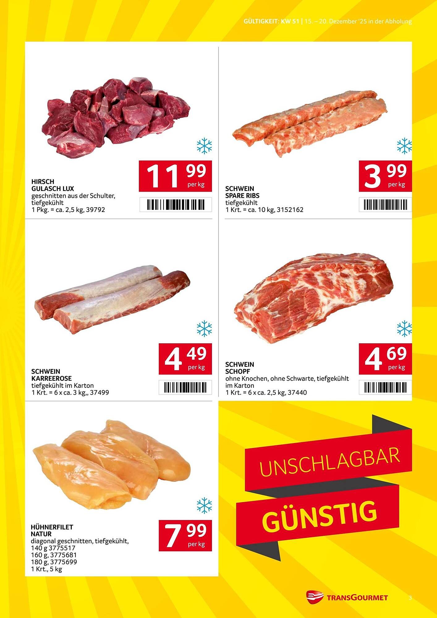 Transgourmet Flugblatt