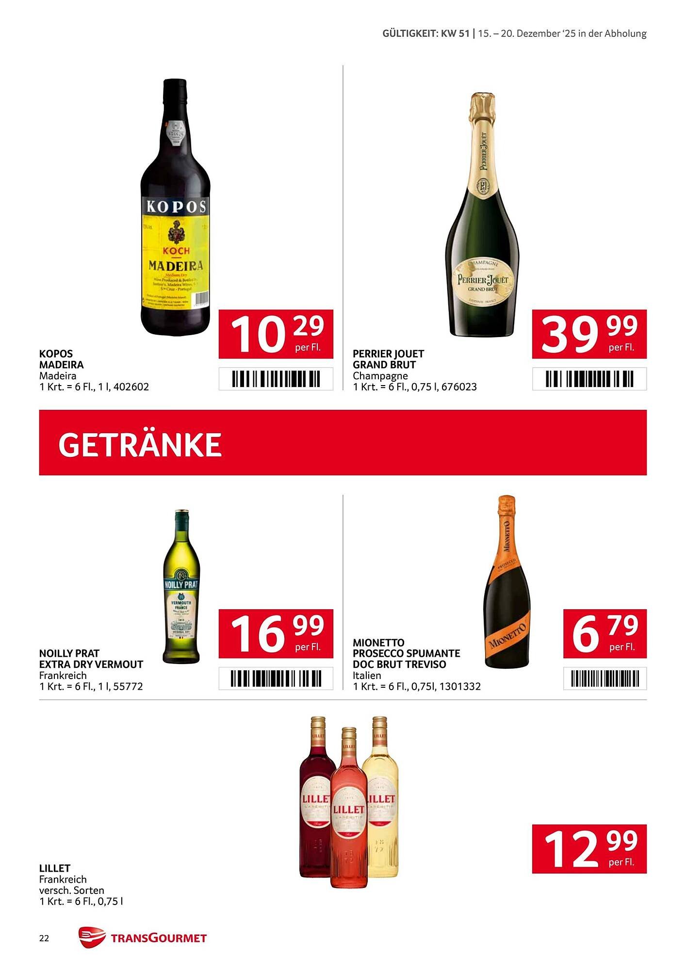 Transgourmet Flugblatt