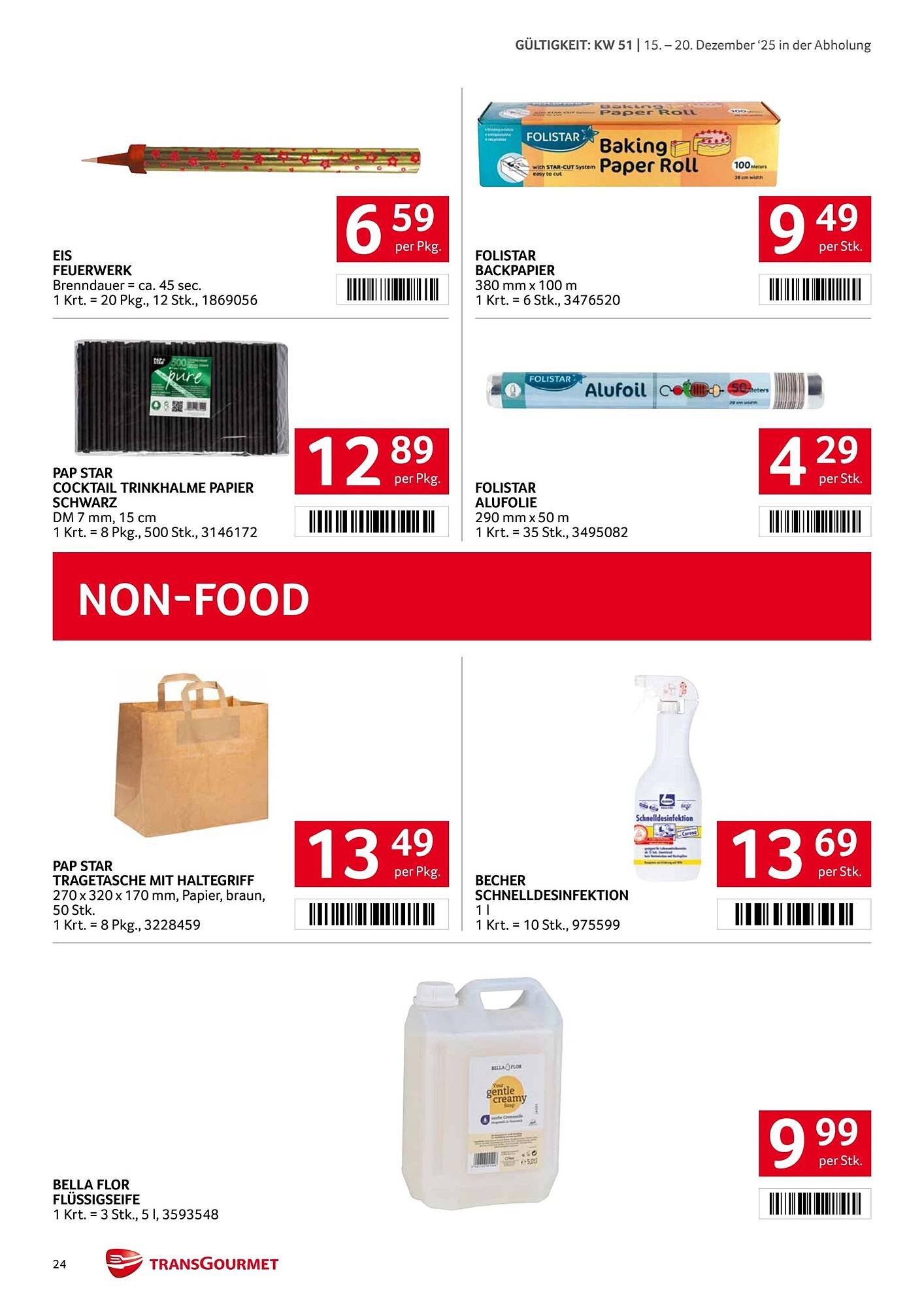 Transgourmet Flugblatt