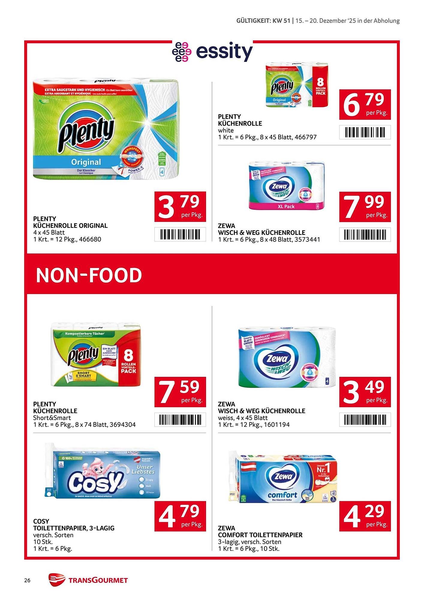 Transgourmet Flugblatt