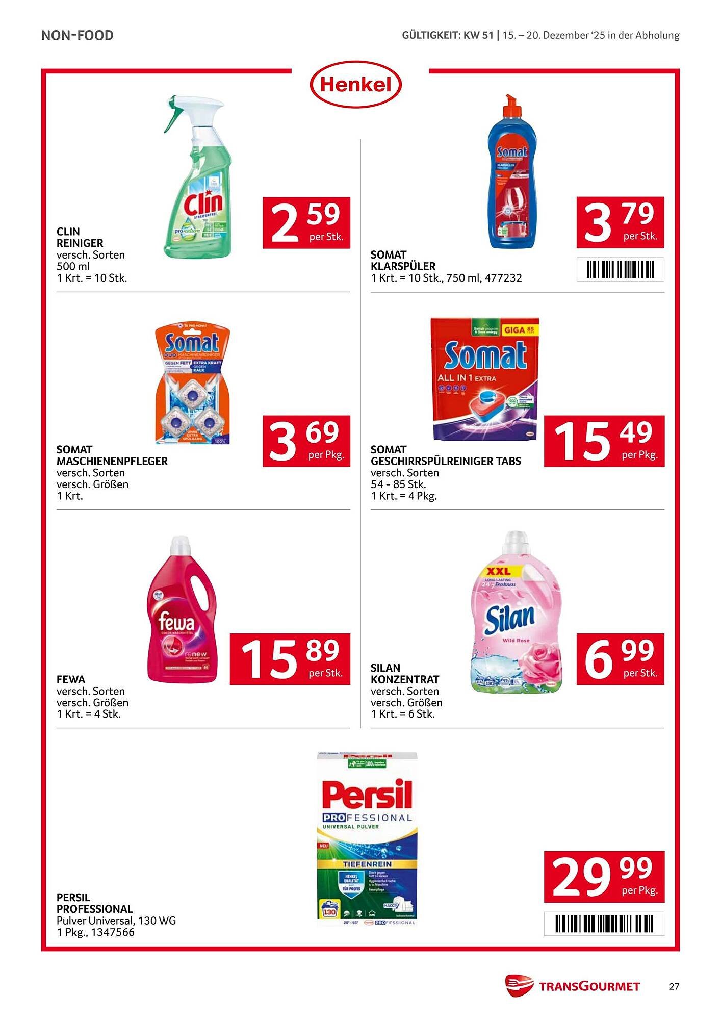 Transgourmet Flugblatt