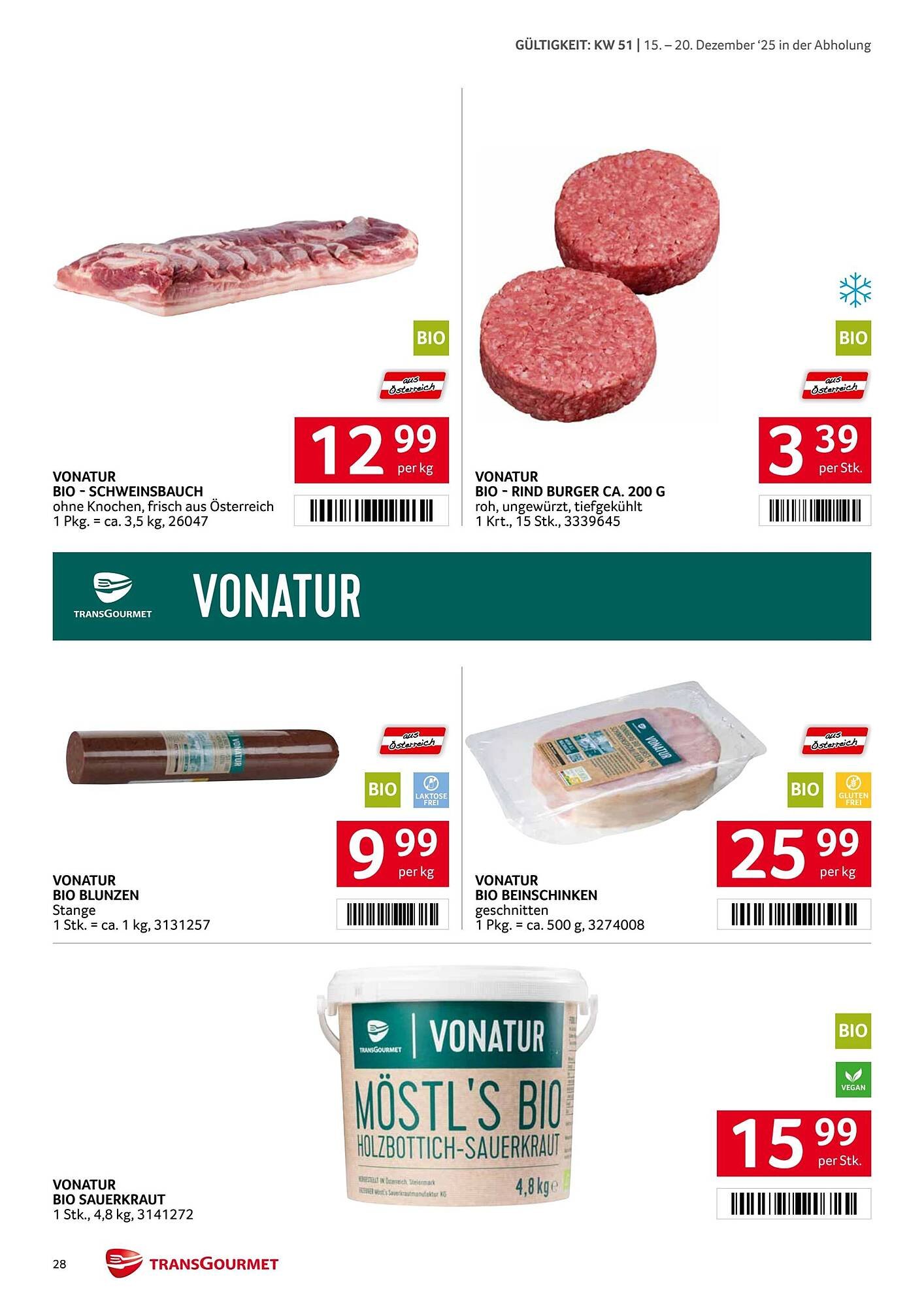 Transgourmet Flugblatt