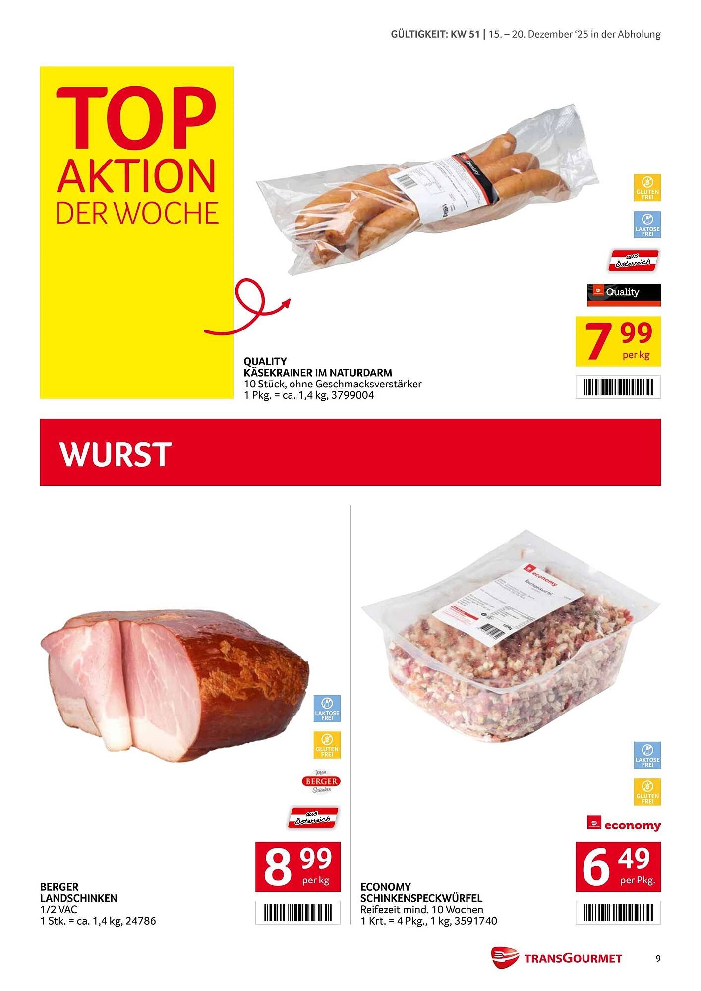 Transgourmet Flugblatt