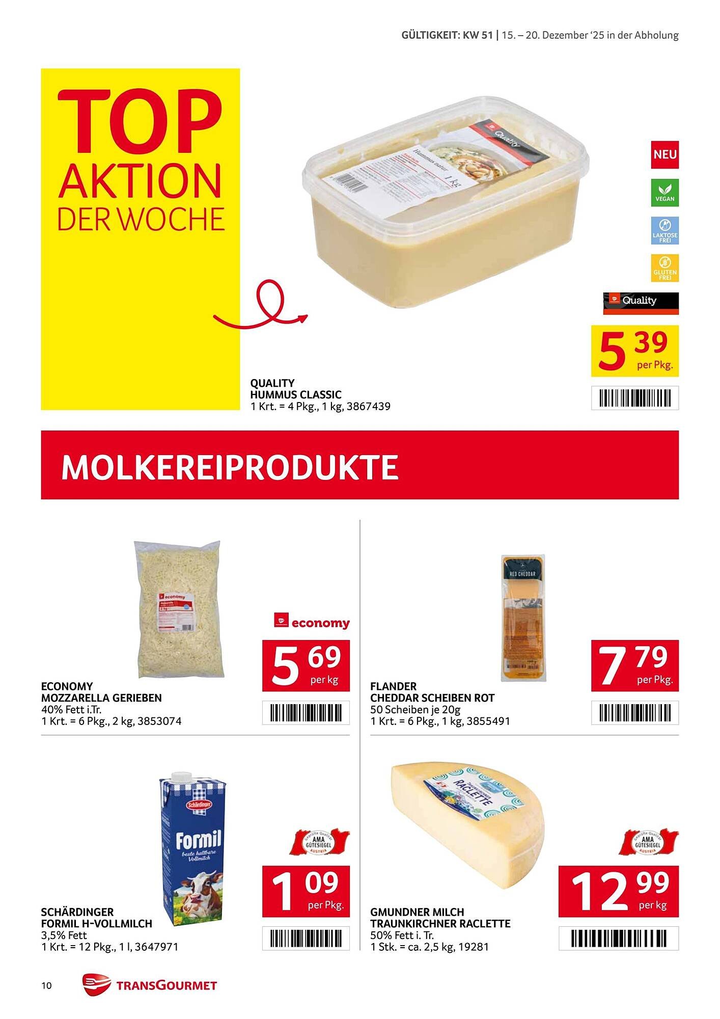 Transgourmet Flugblatt