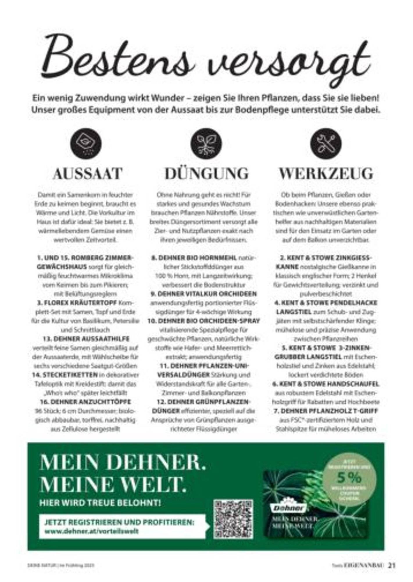 Dehner Flugblatt (2025-10-05 - 2025-10-11)