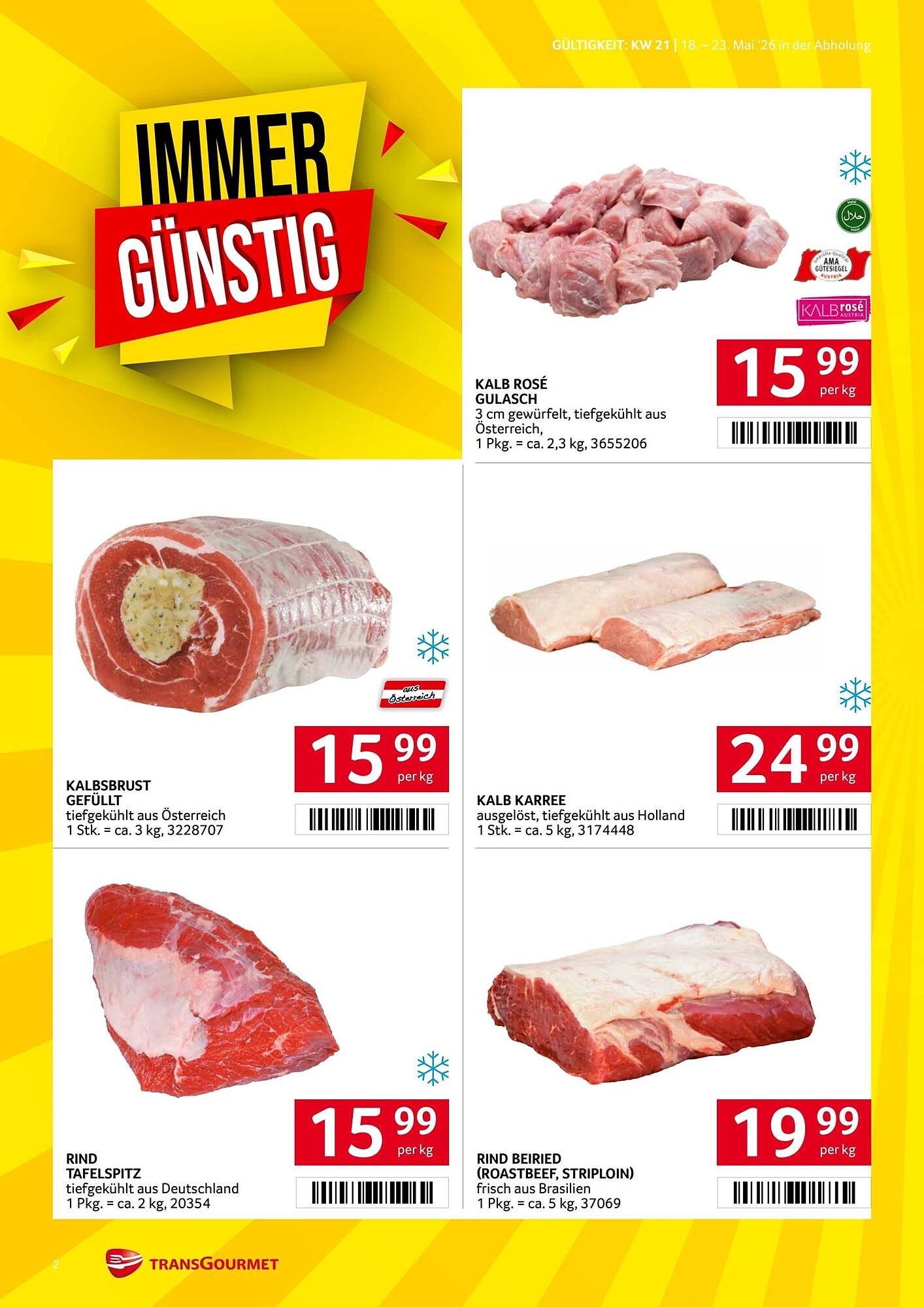 Transgourmet Flugblatt