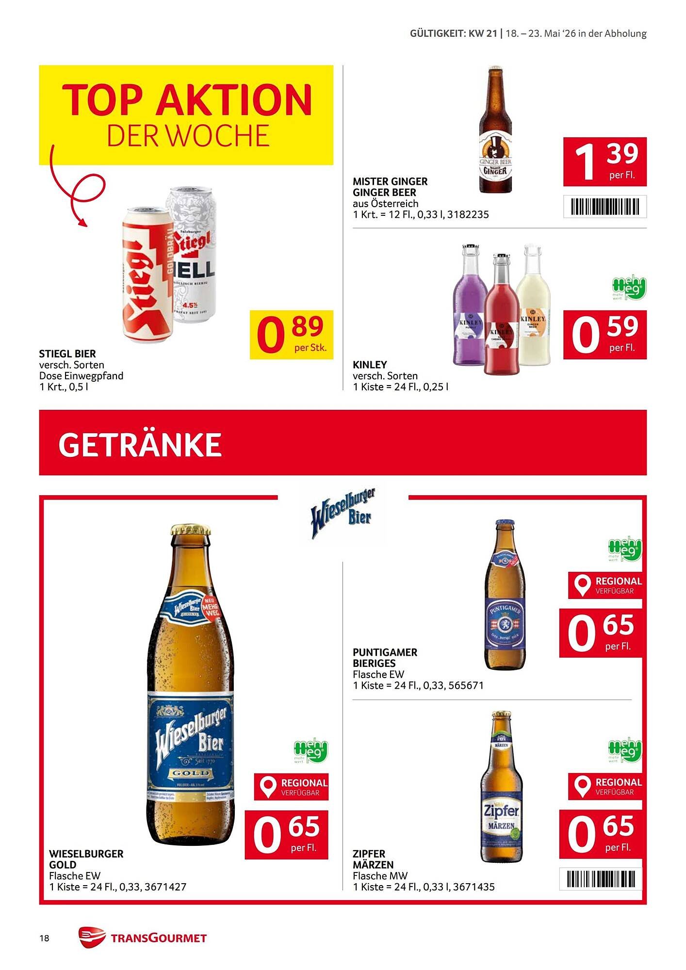 Transgourmet Flugblatt
