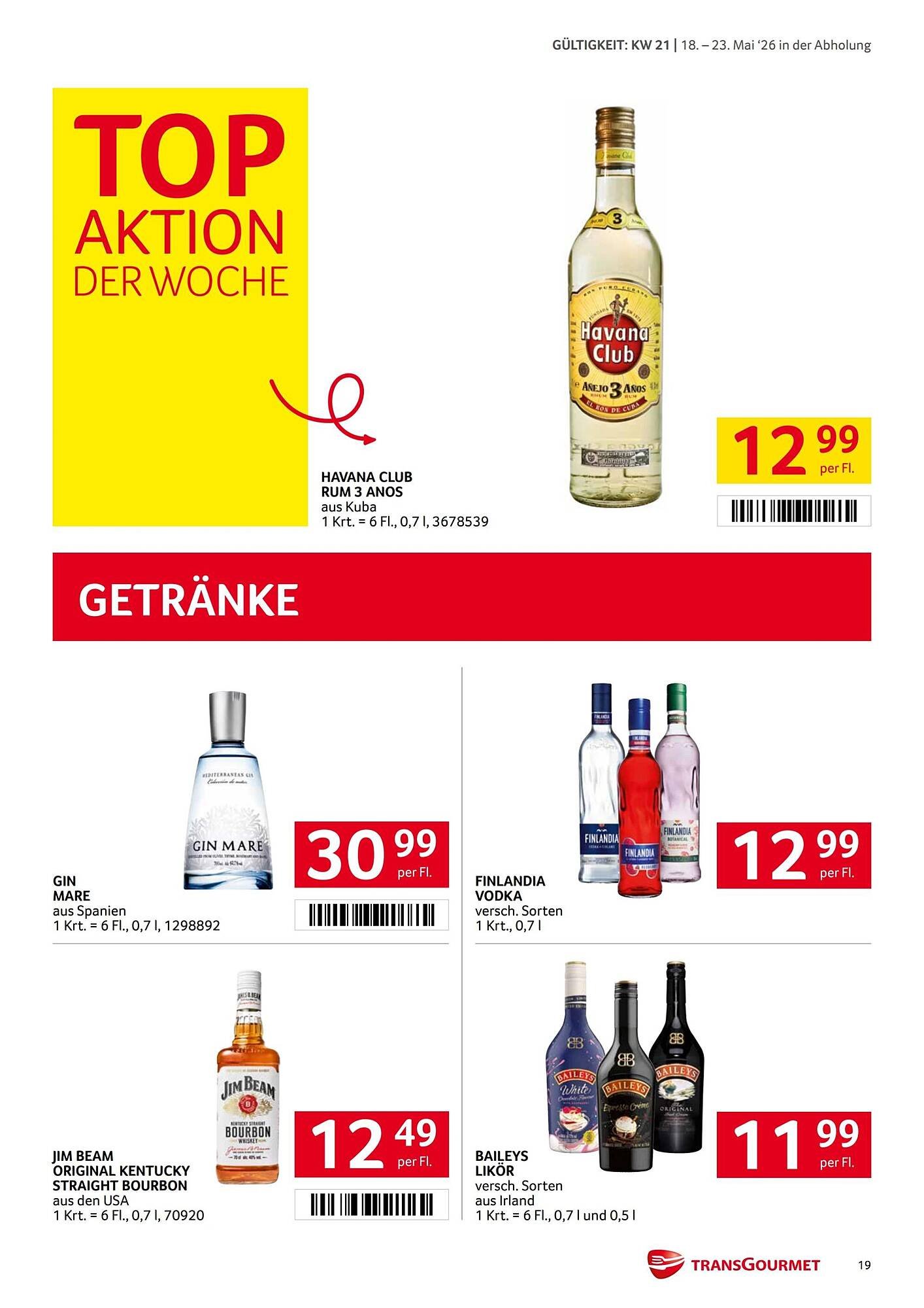 Transgourmet Flugblatt