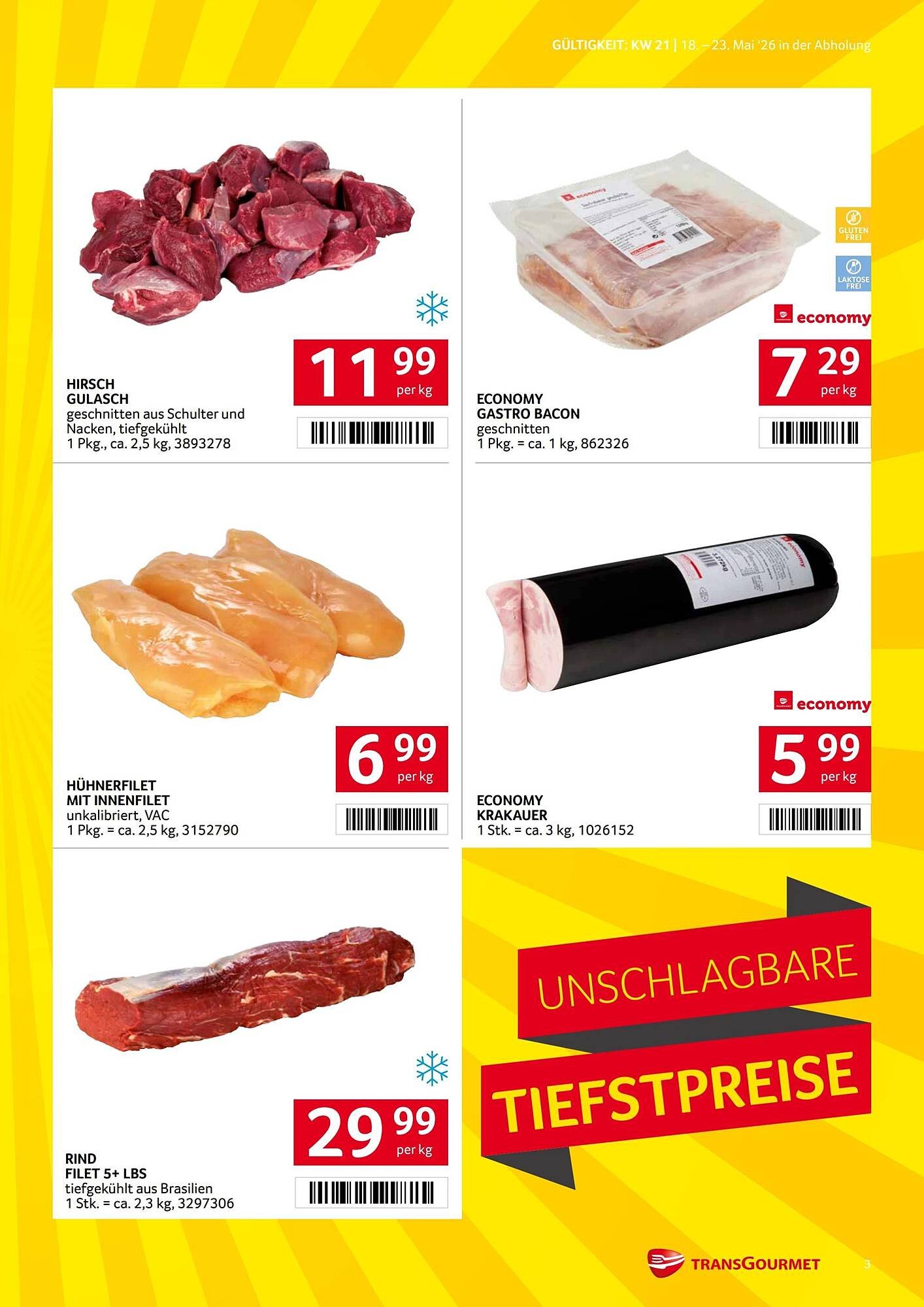 Transgourmet Flugblatt