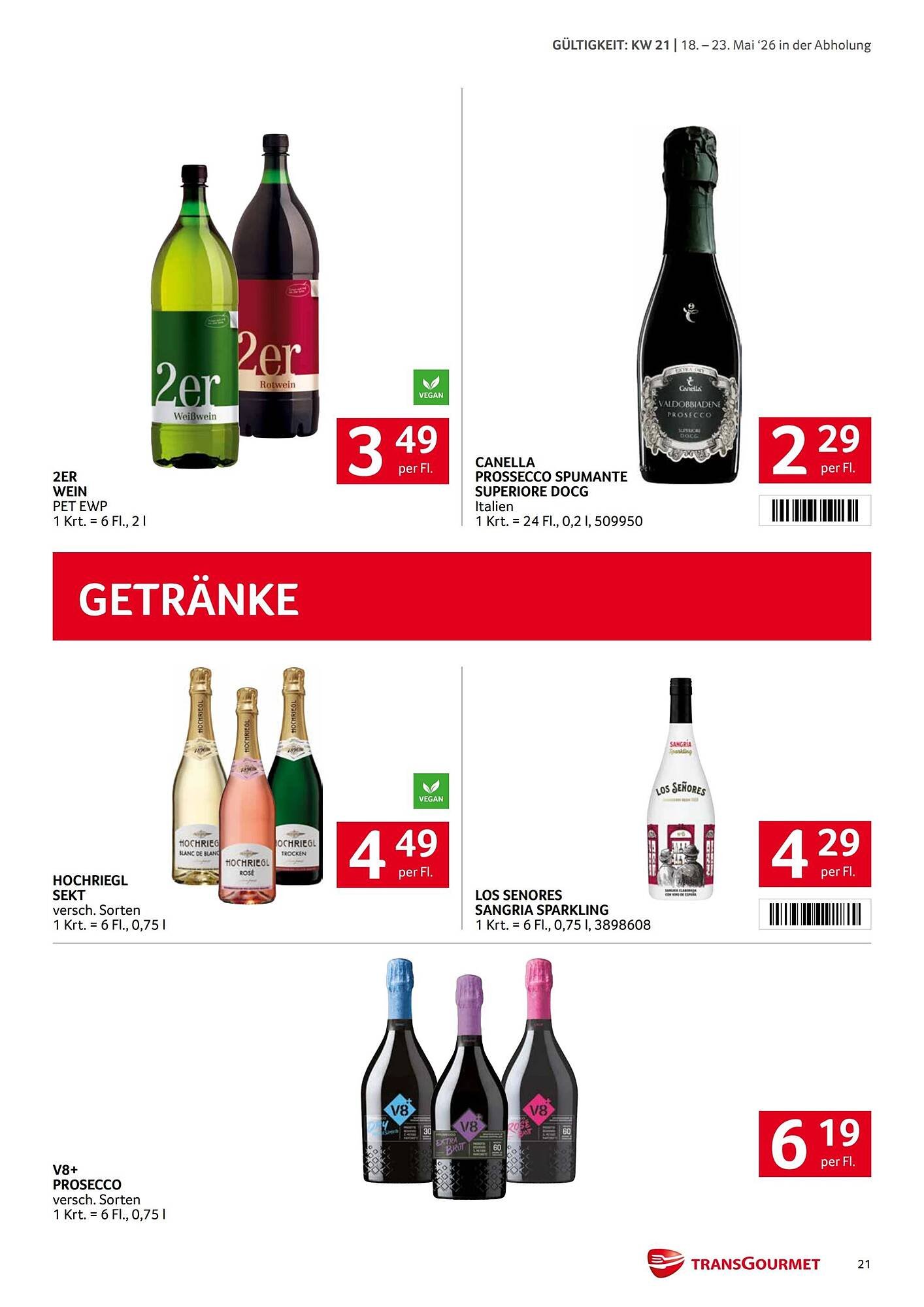 Transgourmet Flugblatt