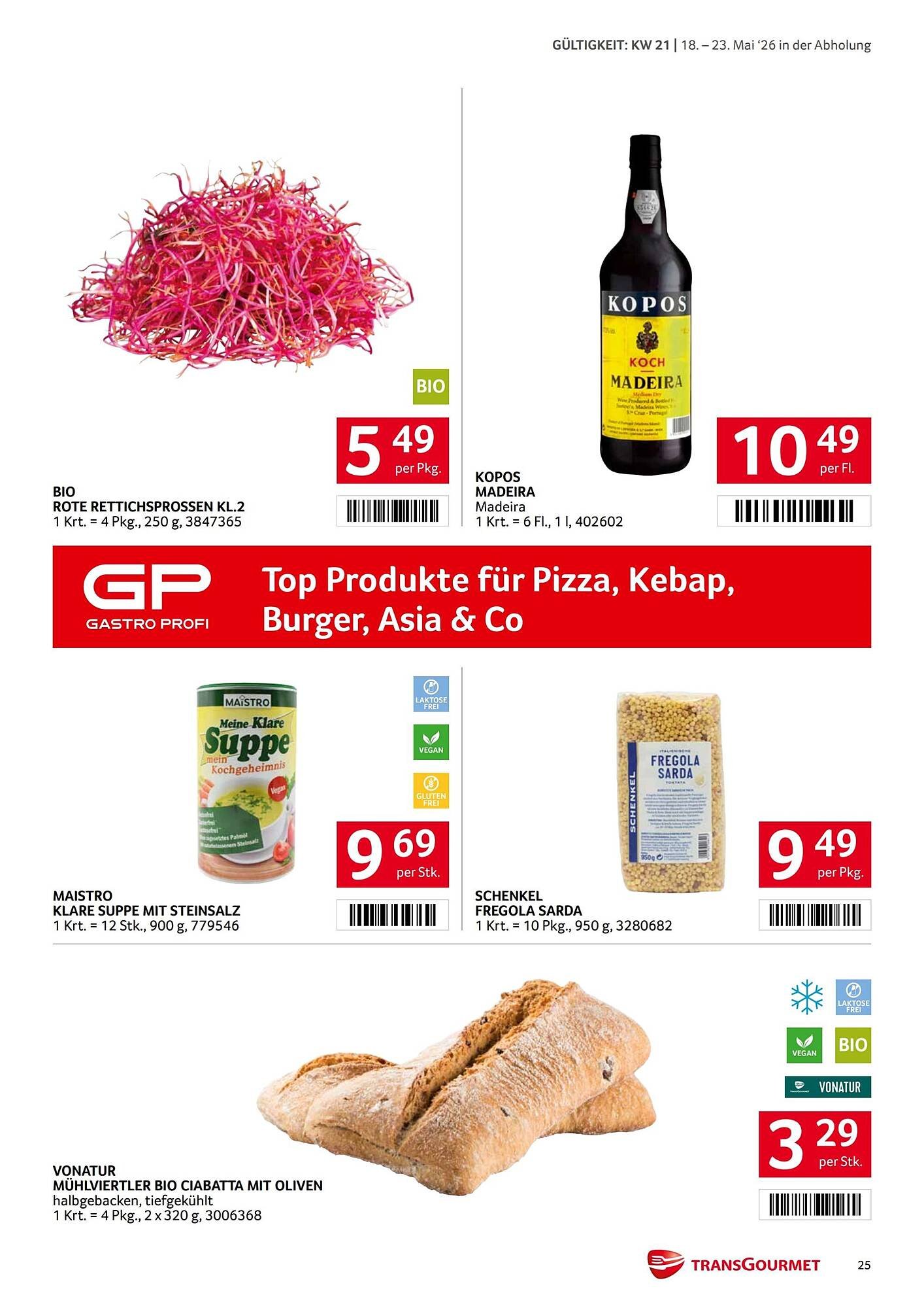 Transgourmet Flugblatt