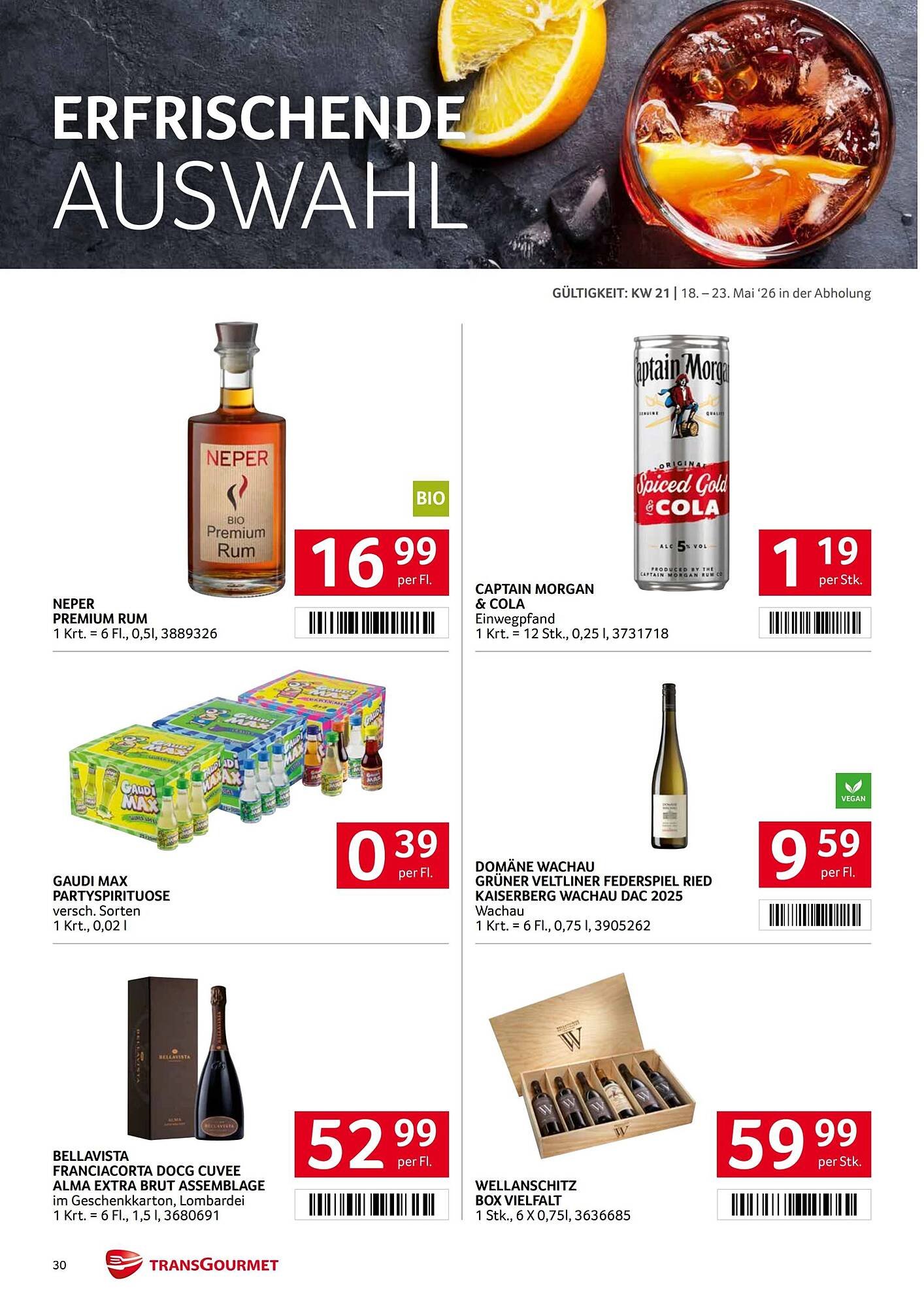 Transgourmet Flugblatt