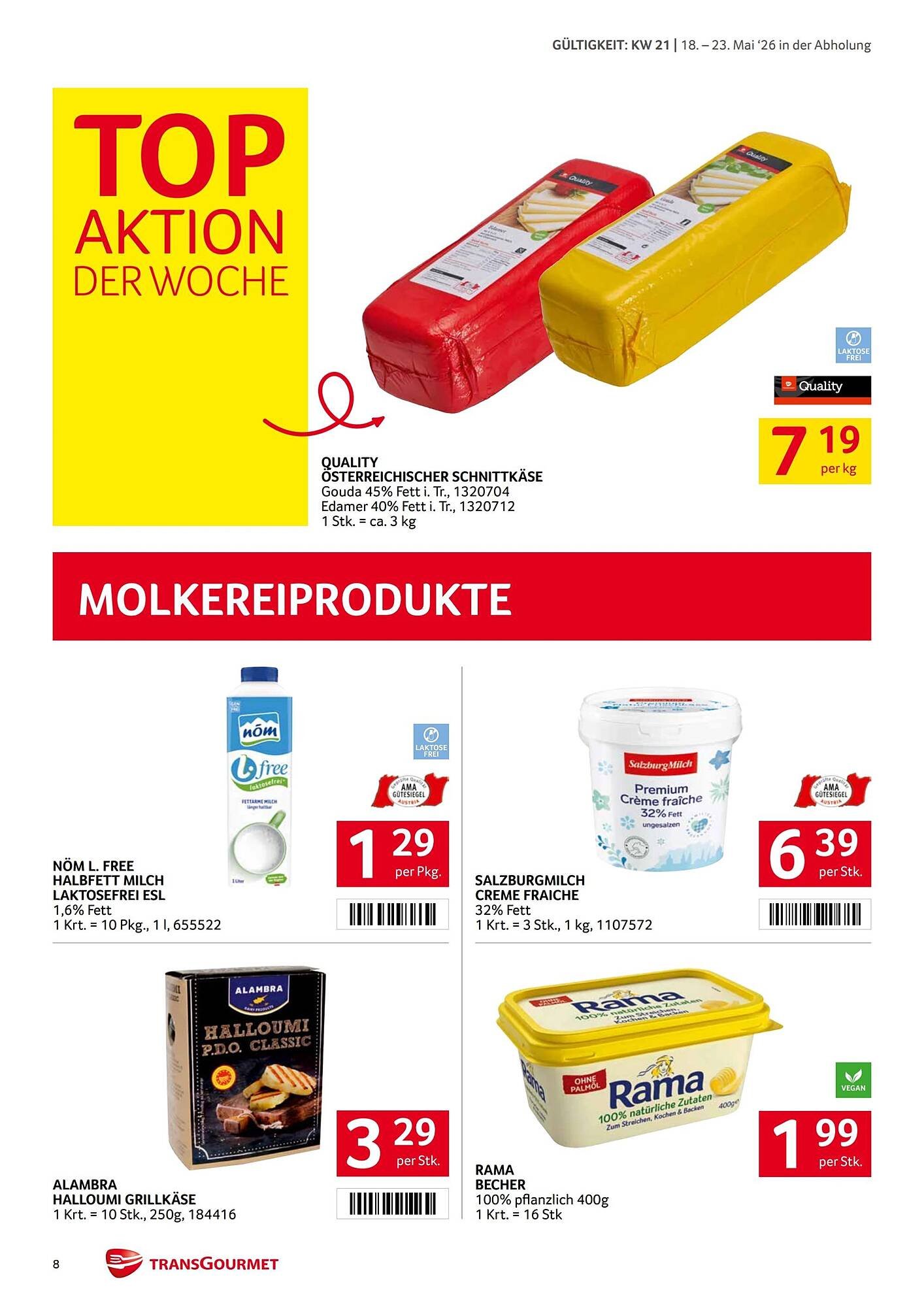 Transgourmet Flugblatt