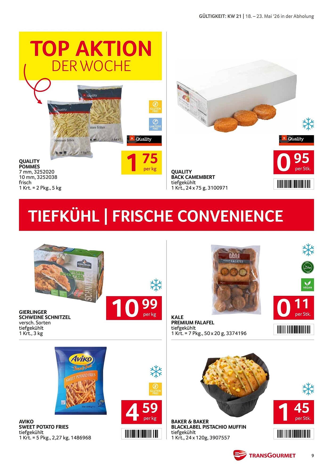 Transgourmet Flugblatt
